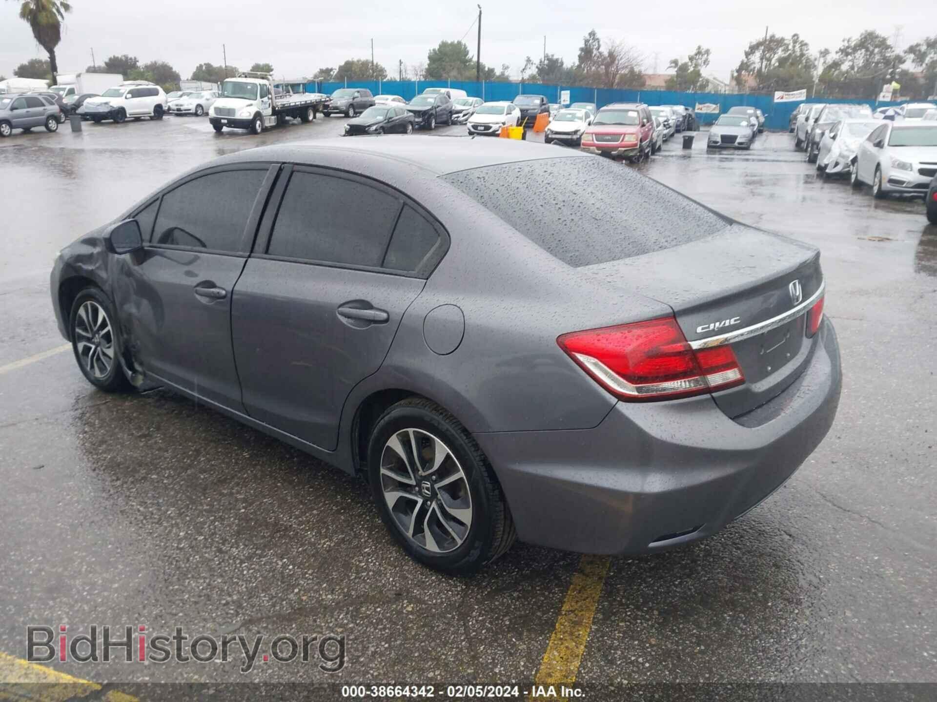 2015 HONDA CIVIC - VIN: 19XFB2F80FE201569 - Фото 3