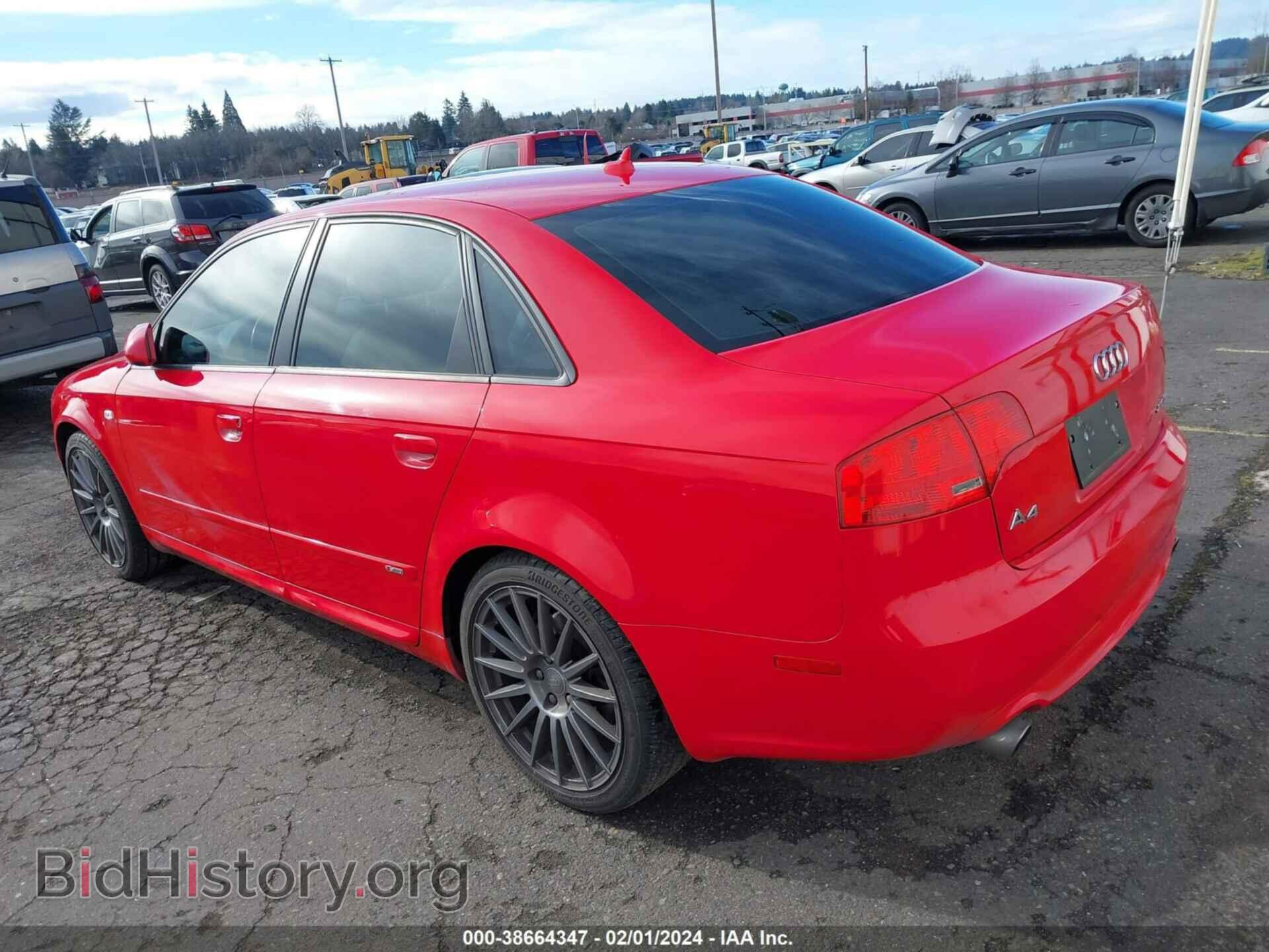 2008 AUDI A4 - VIN: WAUEF78E08A093991 - Фото 3