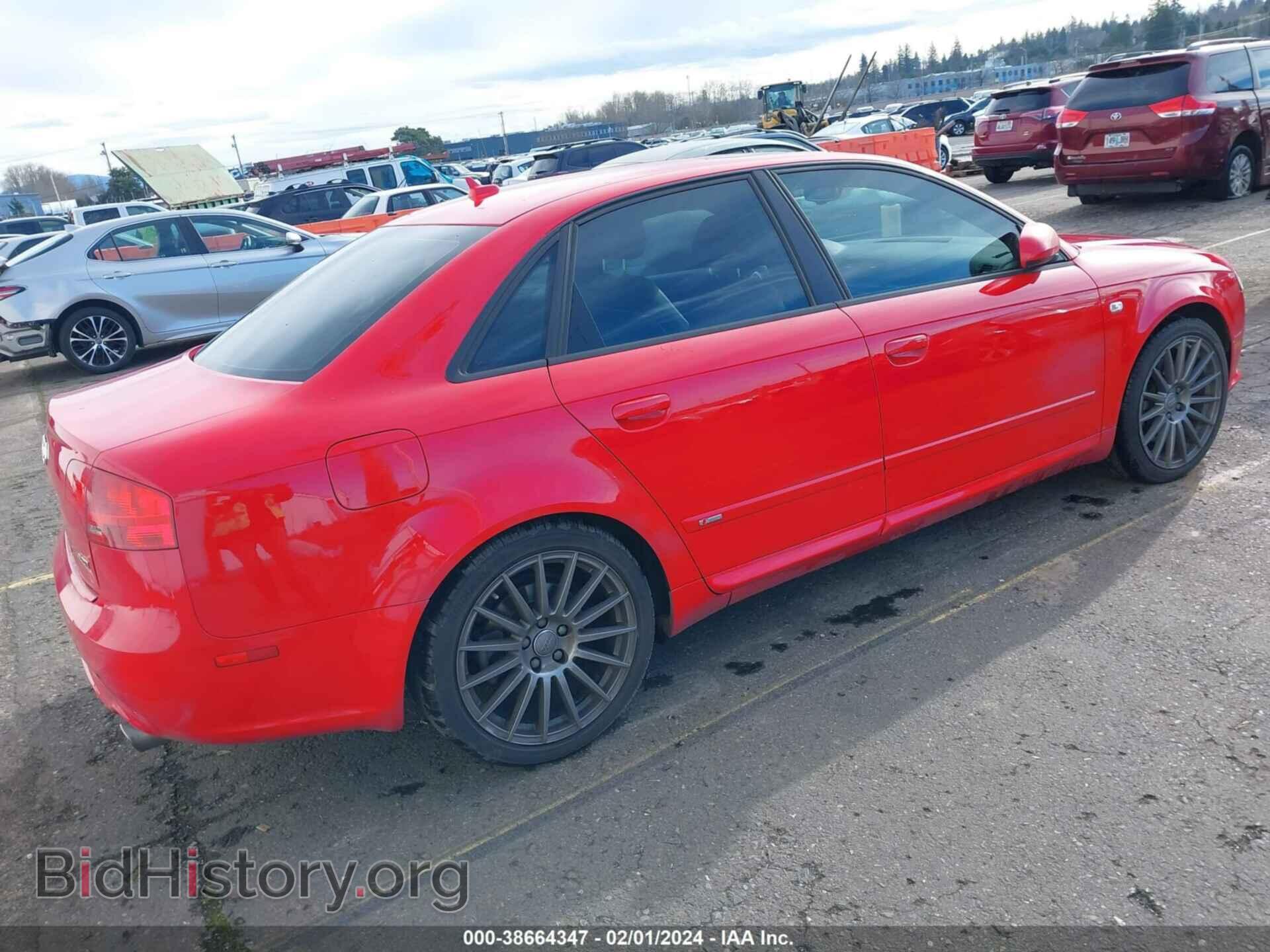 2008 AUDI A4 - VIN: WAUEF78E08A093991 - Фото 4