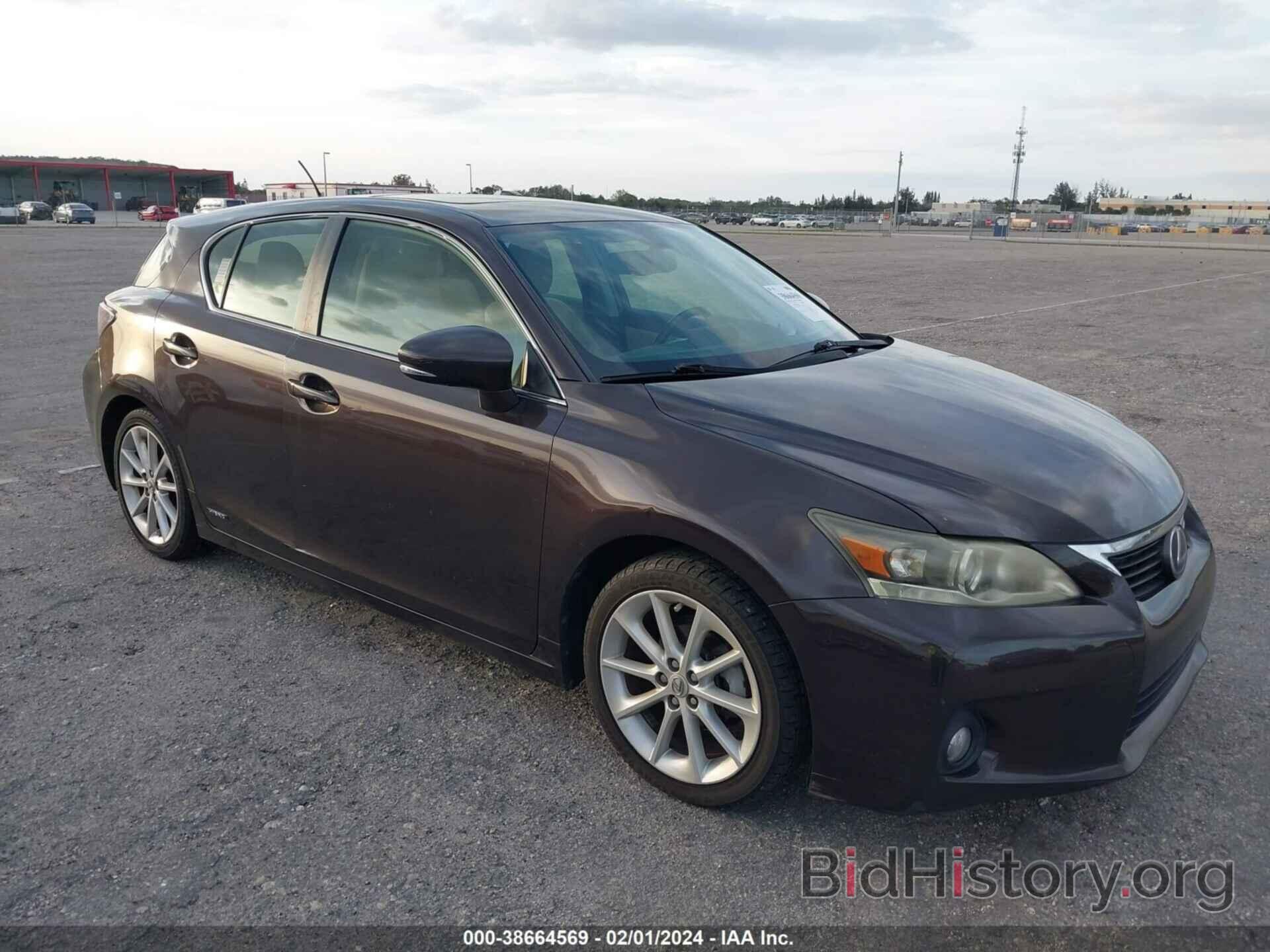 Photo JTHKD5BH8C2099073 - LEXUS CT 200H 2012