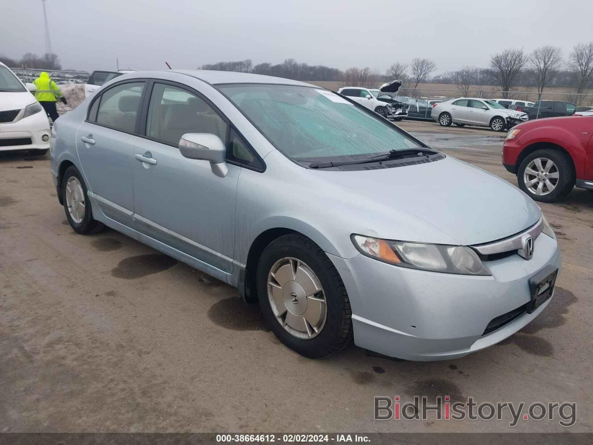 Photo JHMFA36216S008184 - HONDA CIVIC HYBRID 2006