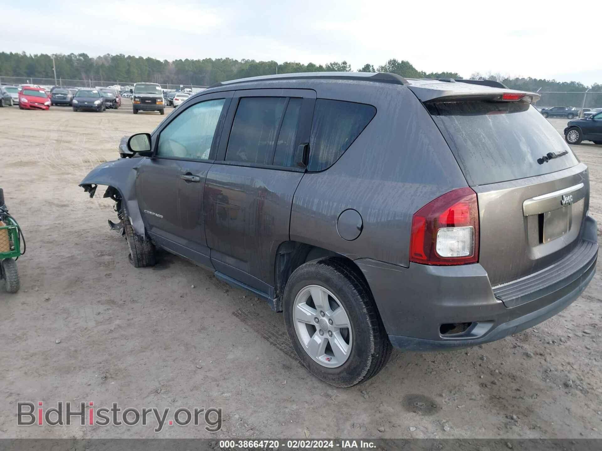 2016 JEEP COMPASS - VIN: 1C4NJCEA4GD734844 - Фото 3