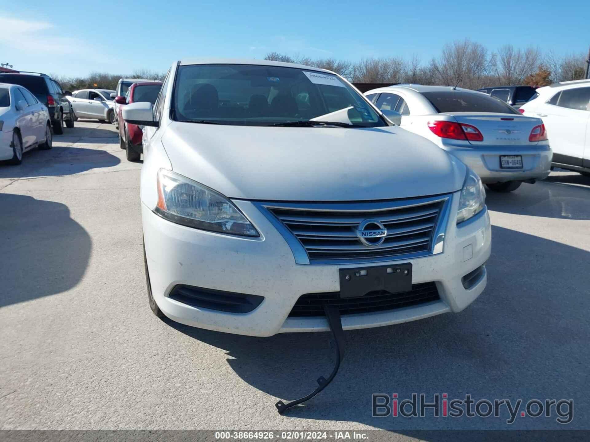 Photo 3N1AB7APXEL642192 - NISSAN SENTRA 2014