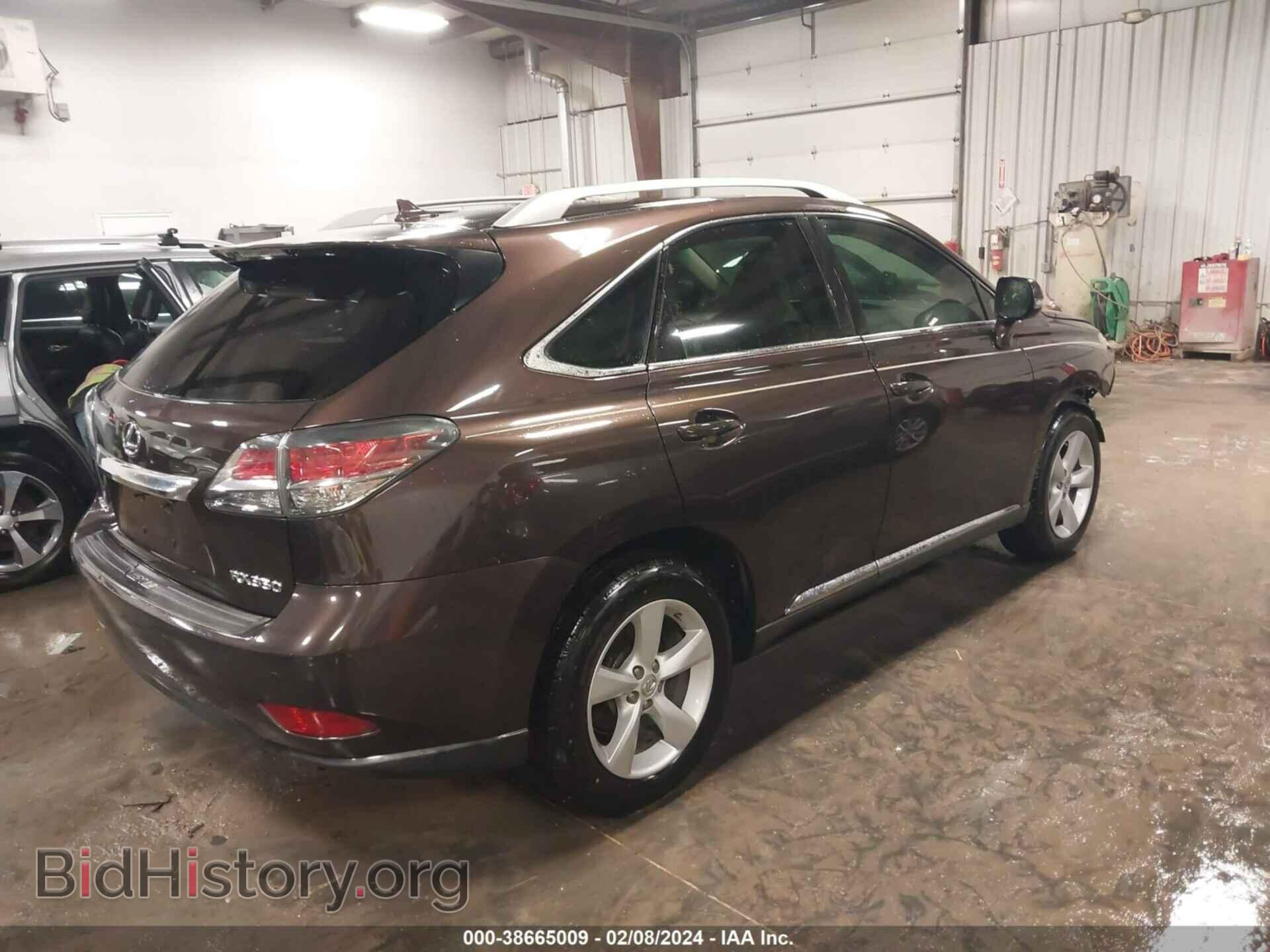 2013 LEXUS RX 350 - VIN: 2T2BK1BA6DC188545 - Фото 4