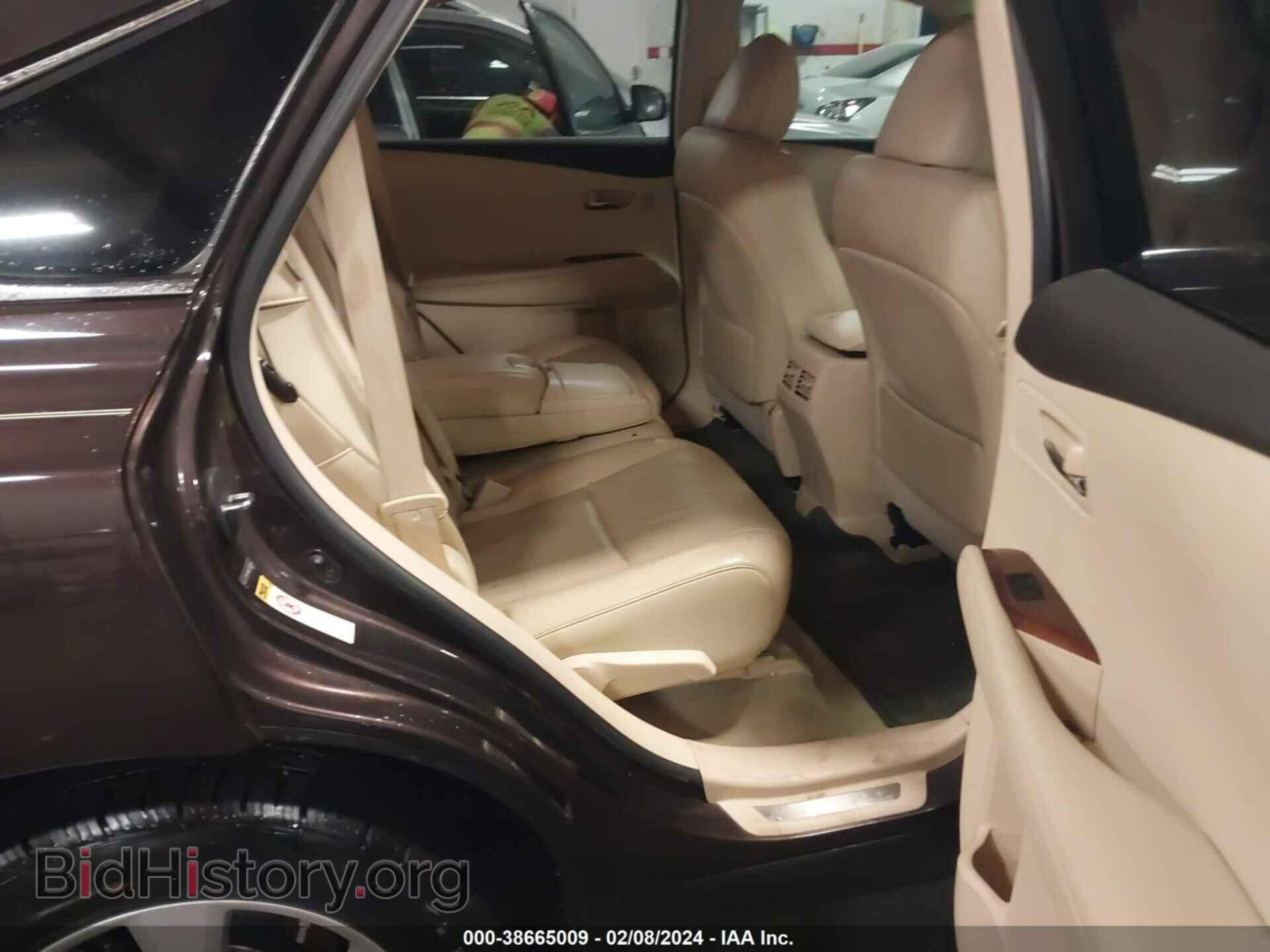 2013 LEXUS RX 350 - VIN: 2T2BK1BA6DC188545 - Фото 8