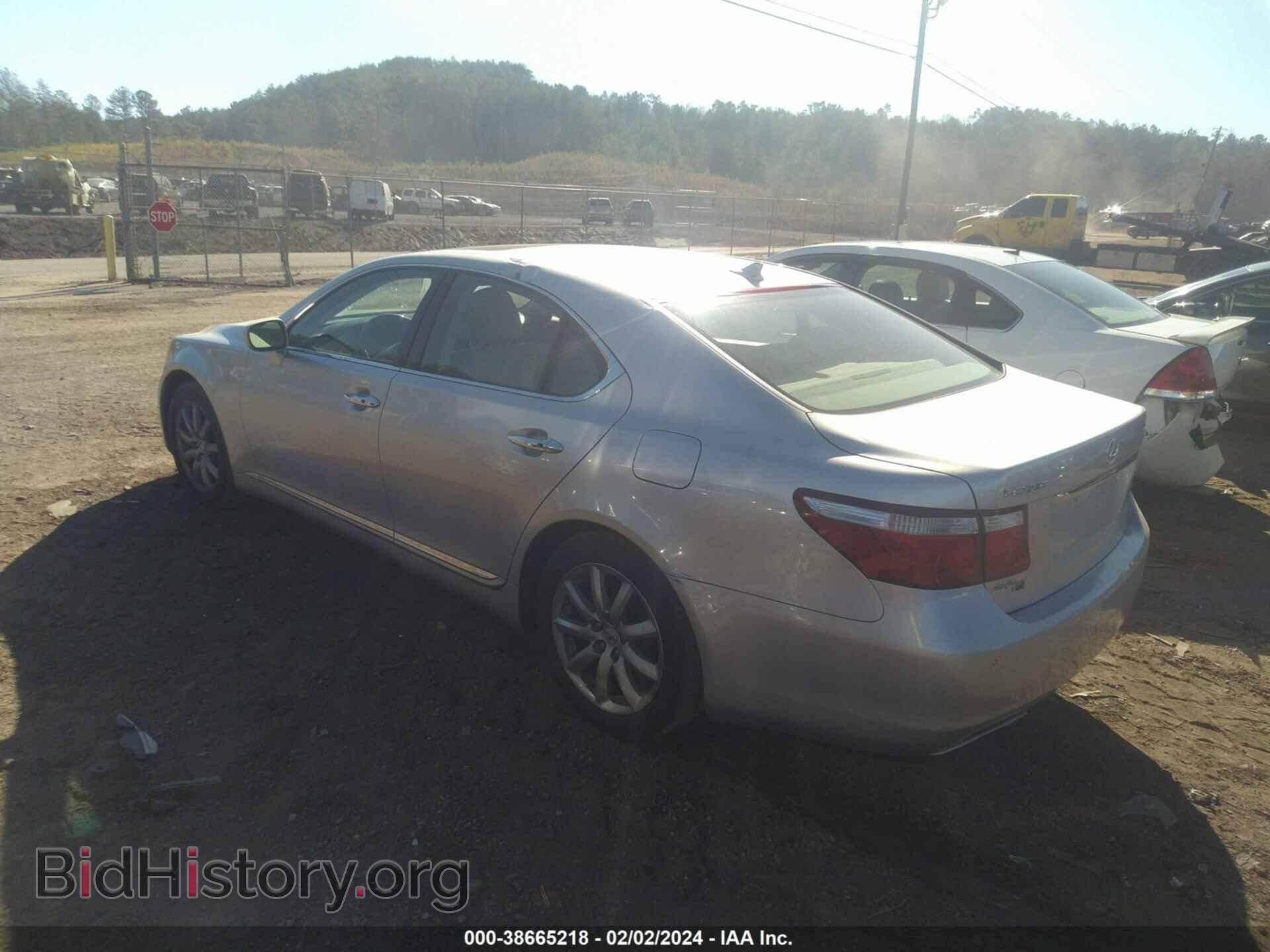 2007 LEXUS LS 460 - VIN: JTHBL46F475001778 - Фото 3