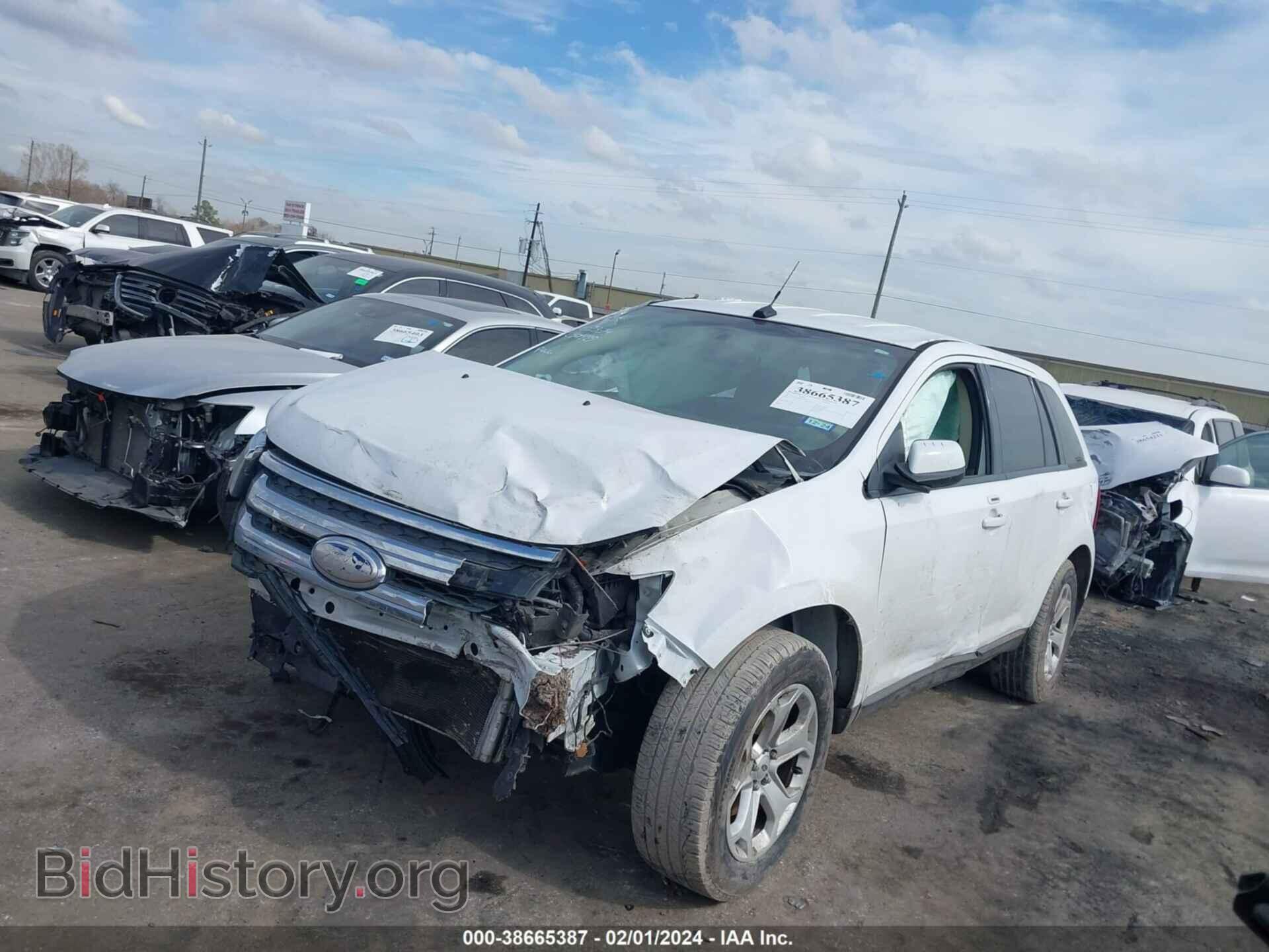 2014 FORD EDGE - VIN: 2FMDK3JC2EBA10066 - Фото 2
