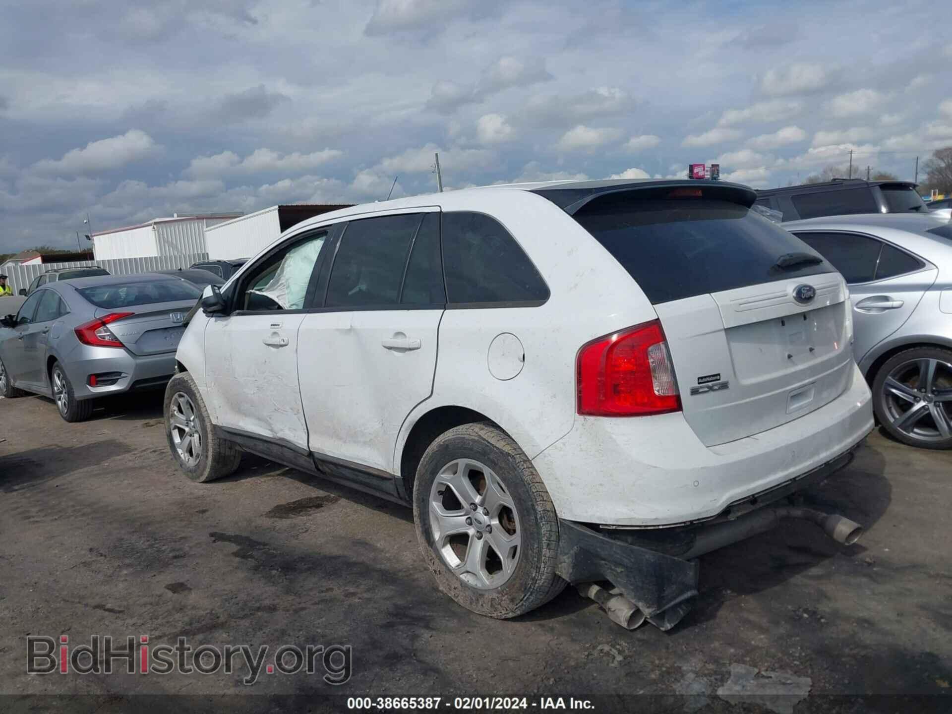 2014 FORD EDGE - VIN: 2FMDK3JC2EBA10066 - Фото 3