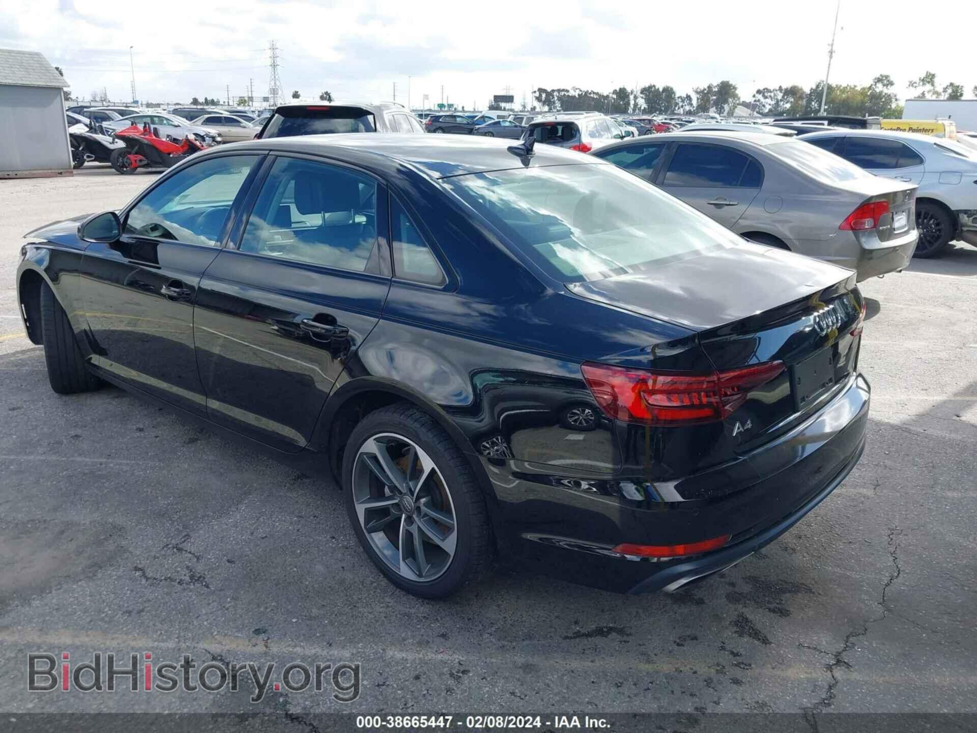 2019 AUDI A4 - VIN: WAUGMAF42KA107225 - Фото 3