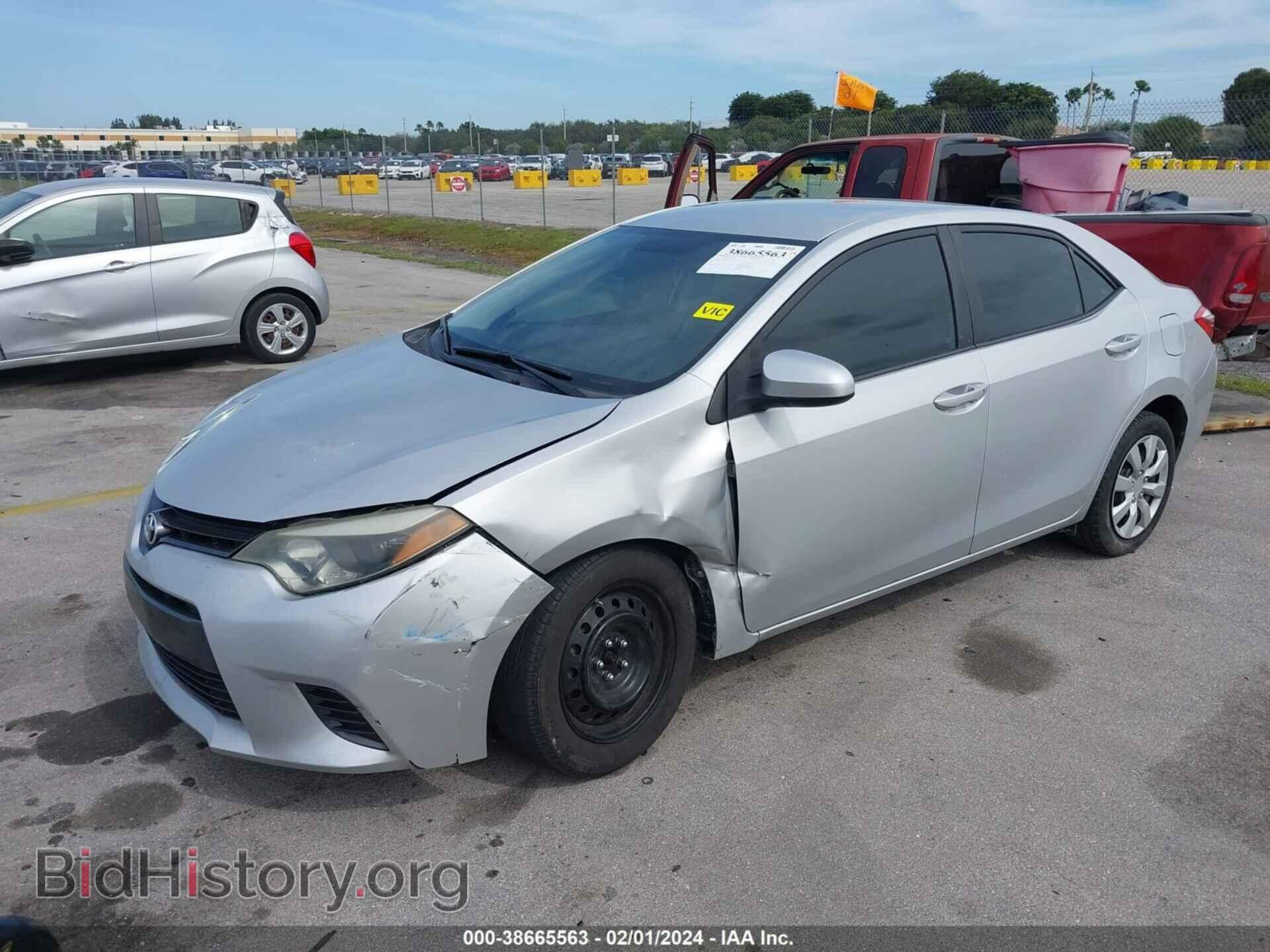 2015 TOYOTA COROLLA - VIN: 2T1BURHEXFC320359 - Photo 2