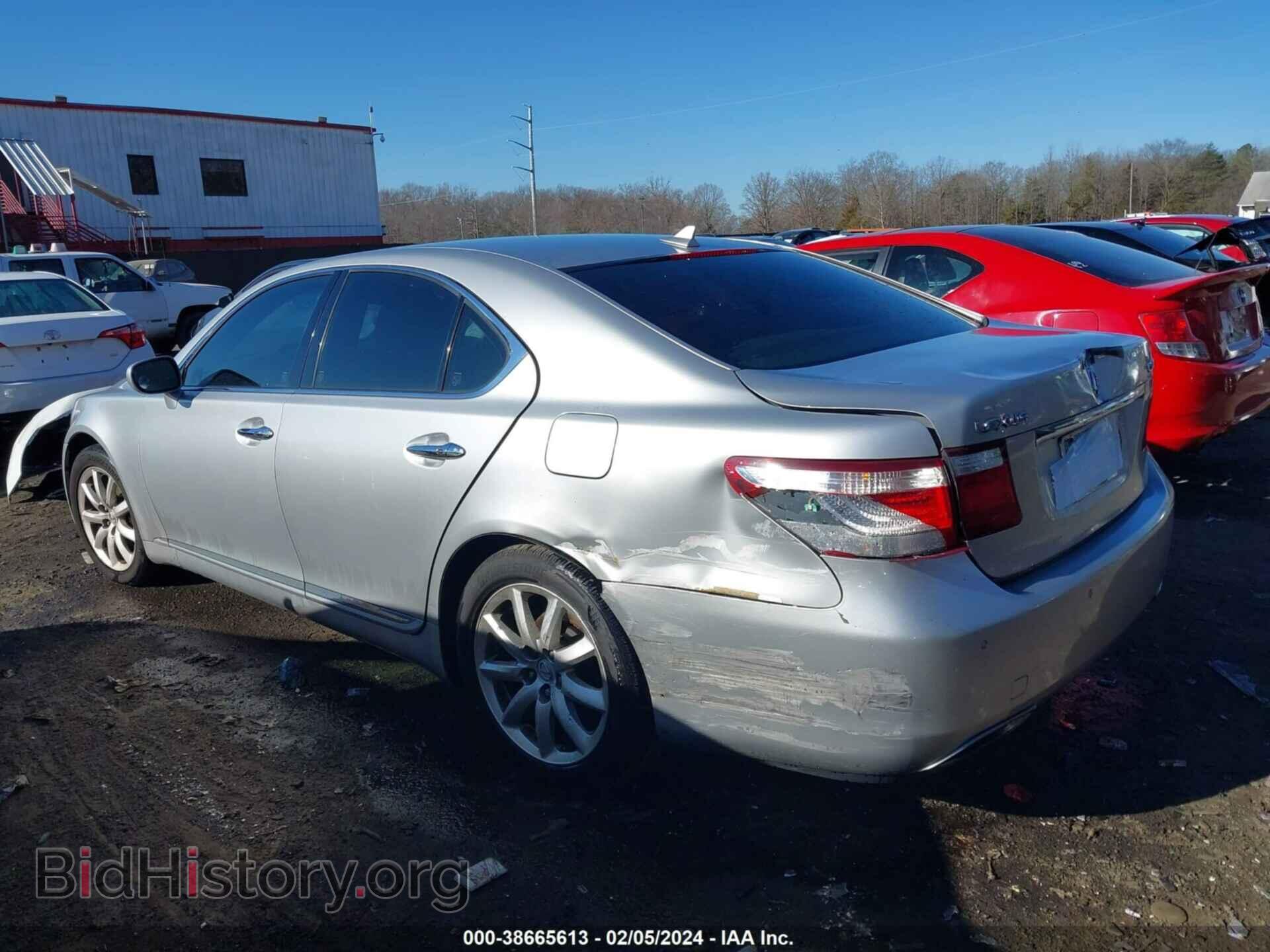 2007 LEXUS LS 460 - VIN: JTHBL46F075023132 - Фото 3