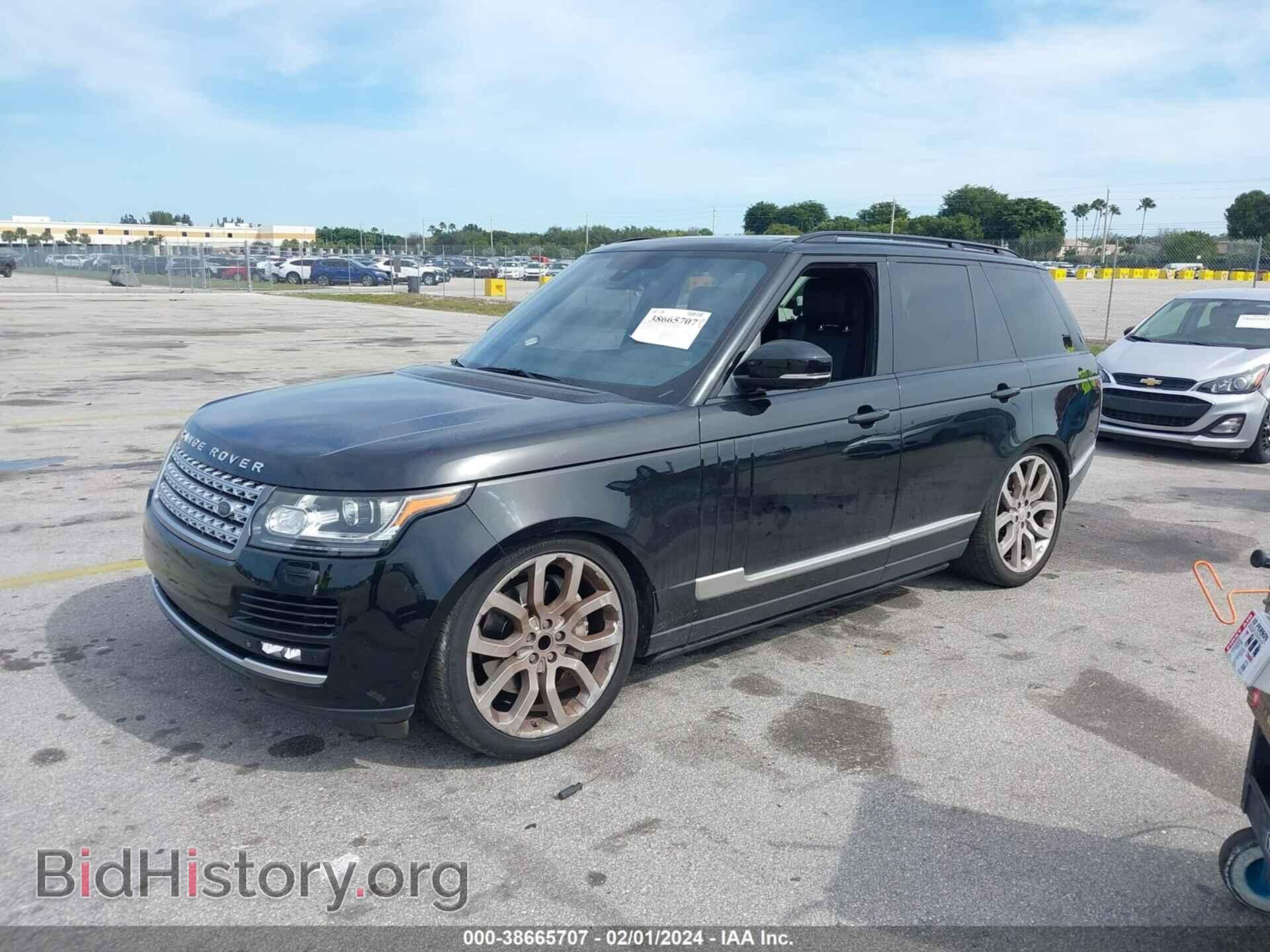 2015 LAND ROVER RANGE ROVER - VIN: SALGS2TF0FA210209 - Фото 2