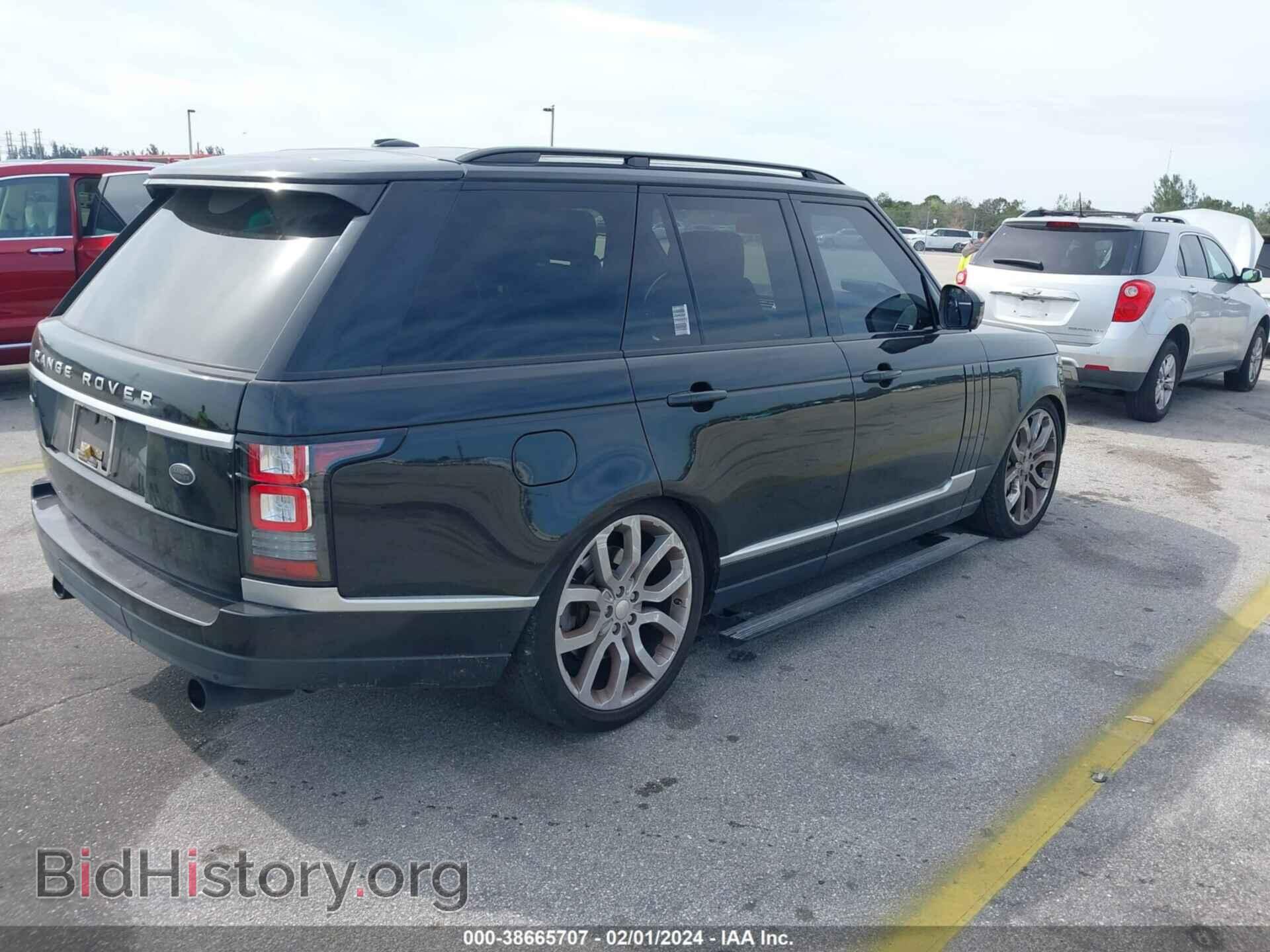 2015 LAND ROVER RANGE ROVER - VIN: SALGS2TF0FA210209 - Фото 4
