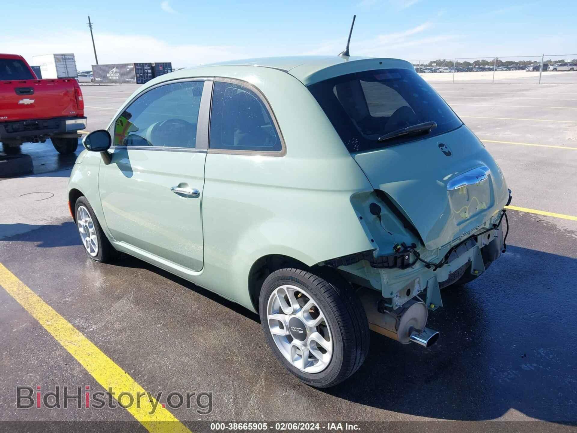 2013 FIAT 500 - VIN: 3C3CFFAR6DT574191 - Photo 3