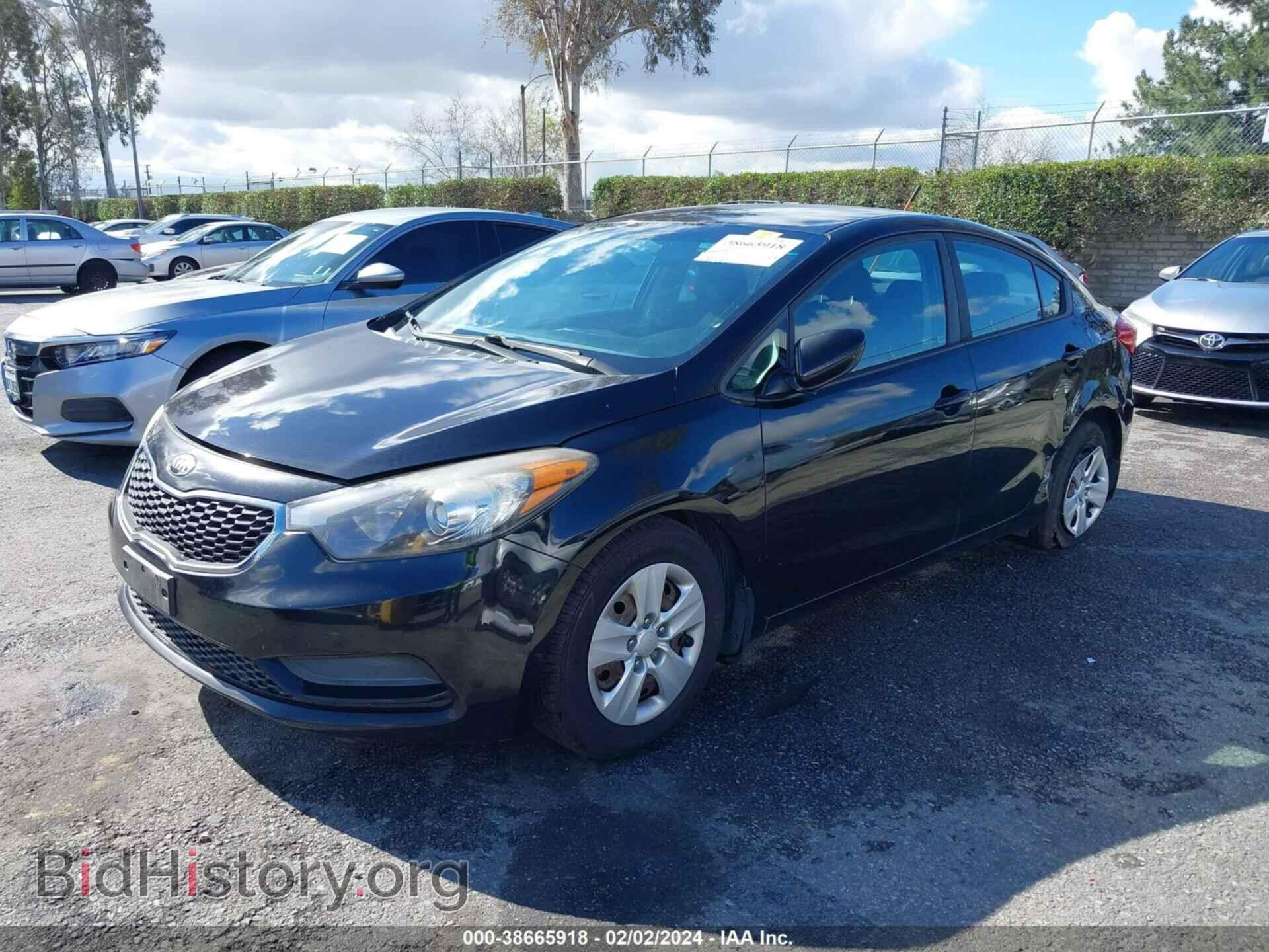 2016 KIA FORTE - VIN: KNAFK4A62G5494869 - Фото 2