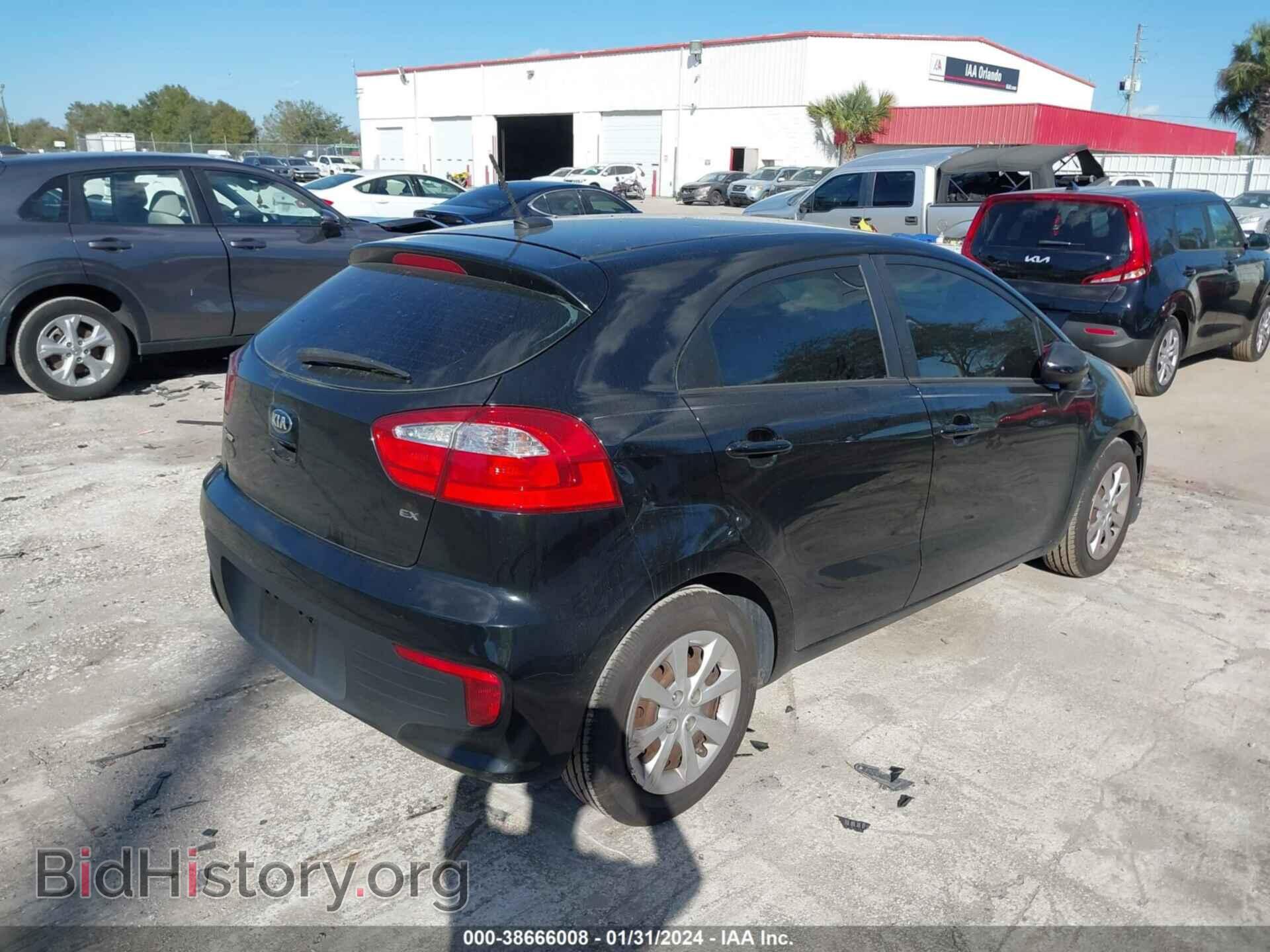 2016 KIA RIO - VIN: KNADN5A39G6583679 - Photo 4
