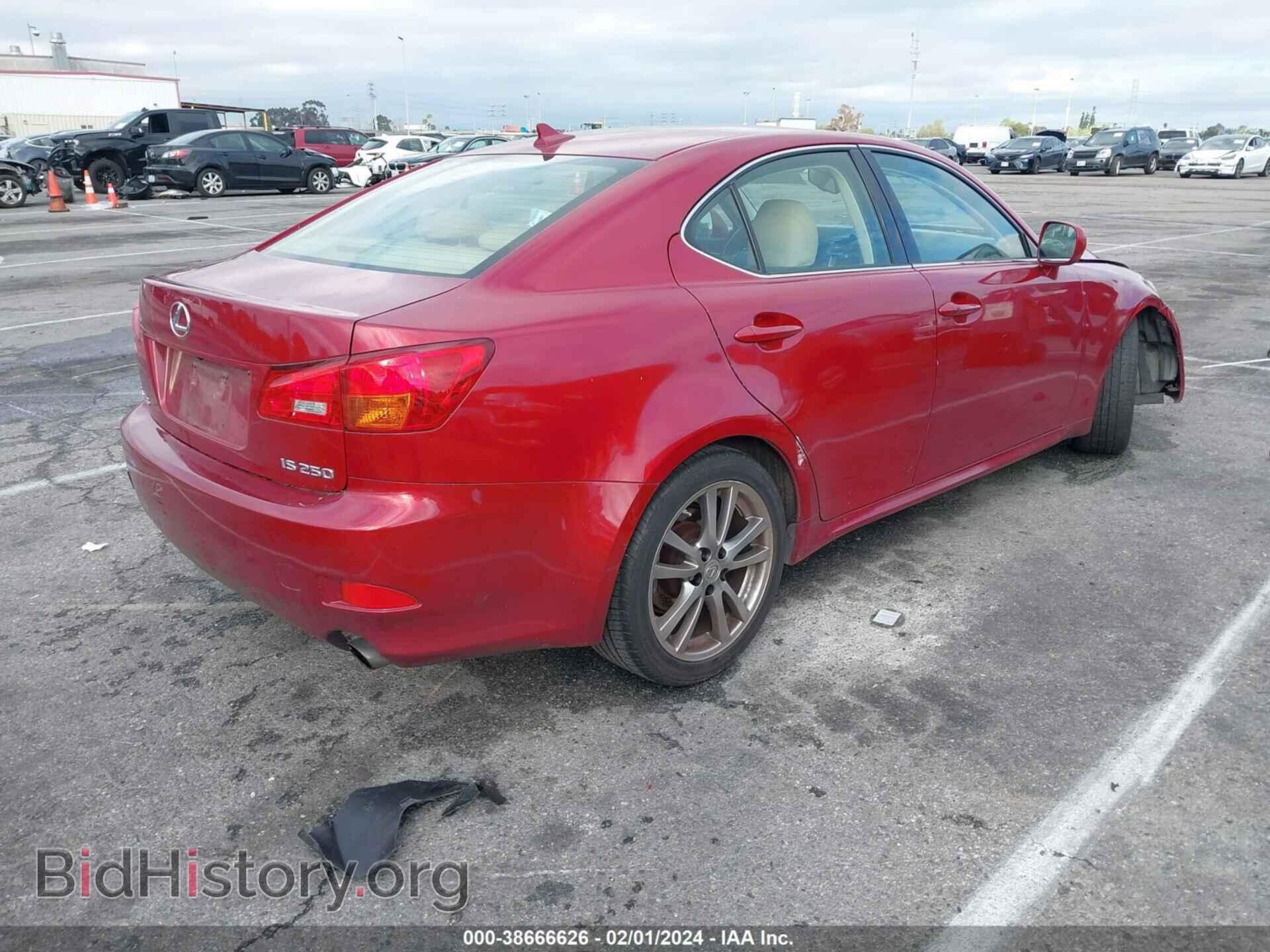 2008 LEXUS IS 250 - VIN: JTHBK262682060631 - Фото 4