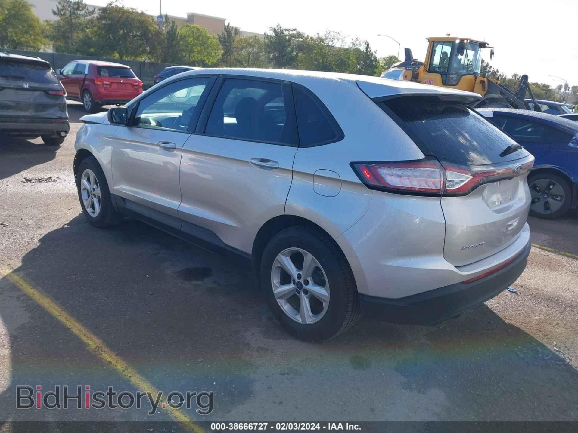 2015 FORD EDGE - VIN: 2FMTK3G84FBB74208 - Photo 3