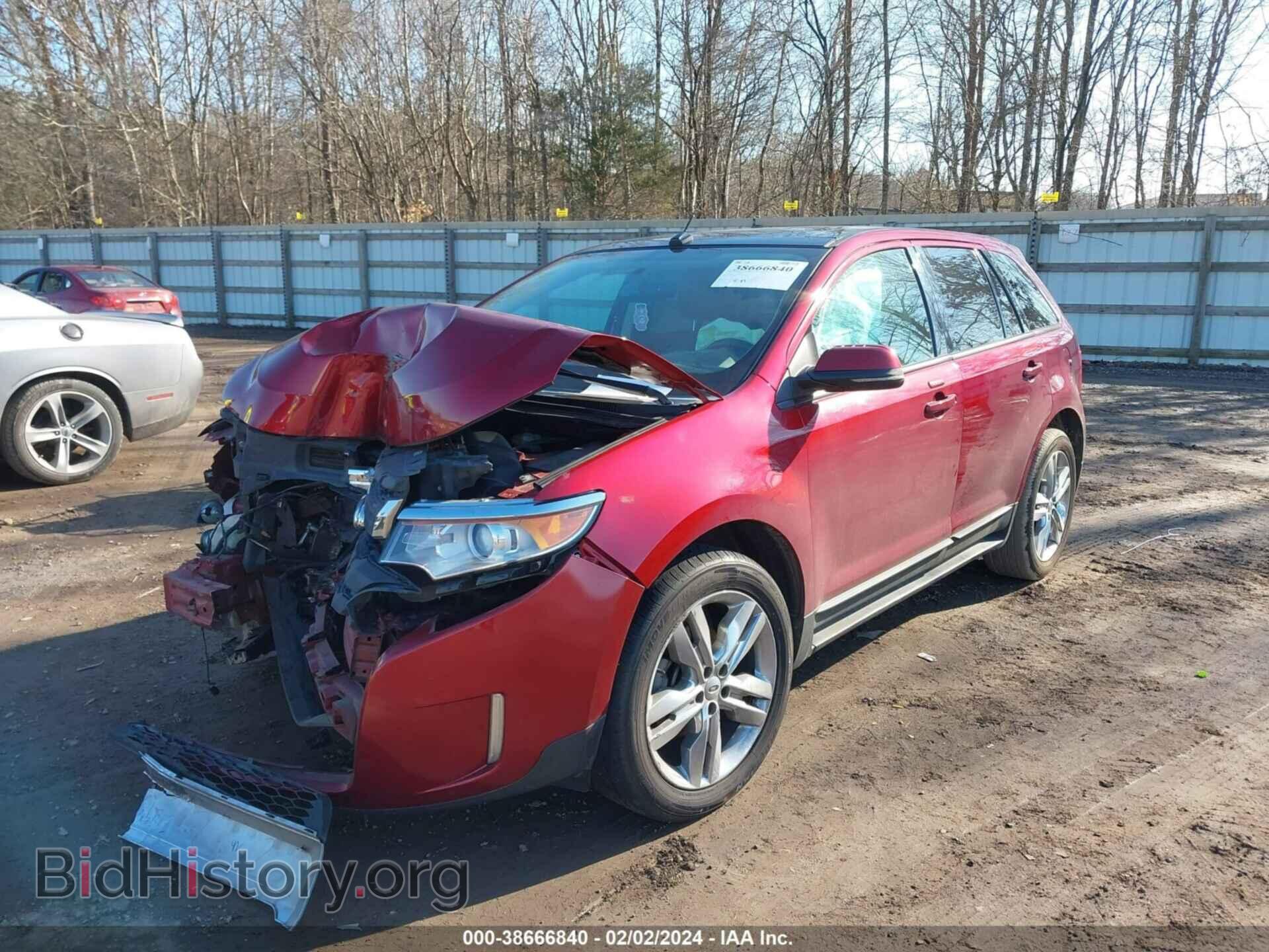 2013 FORD EDGE - VIN: 2FMDK3J90DBB19726 - Фото 2
