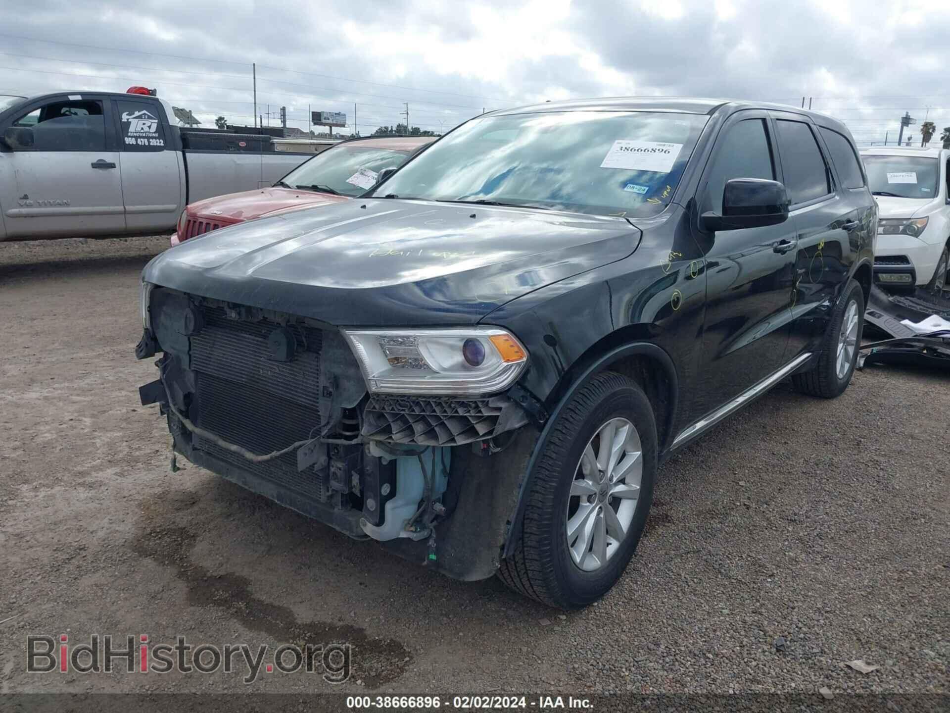 2019 DODGE DURANGO - VIN: 1C4RDHAG2KC659222 - Фото 2