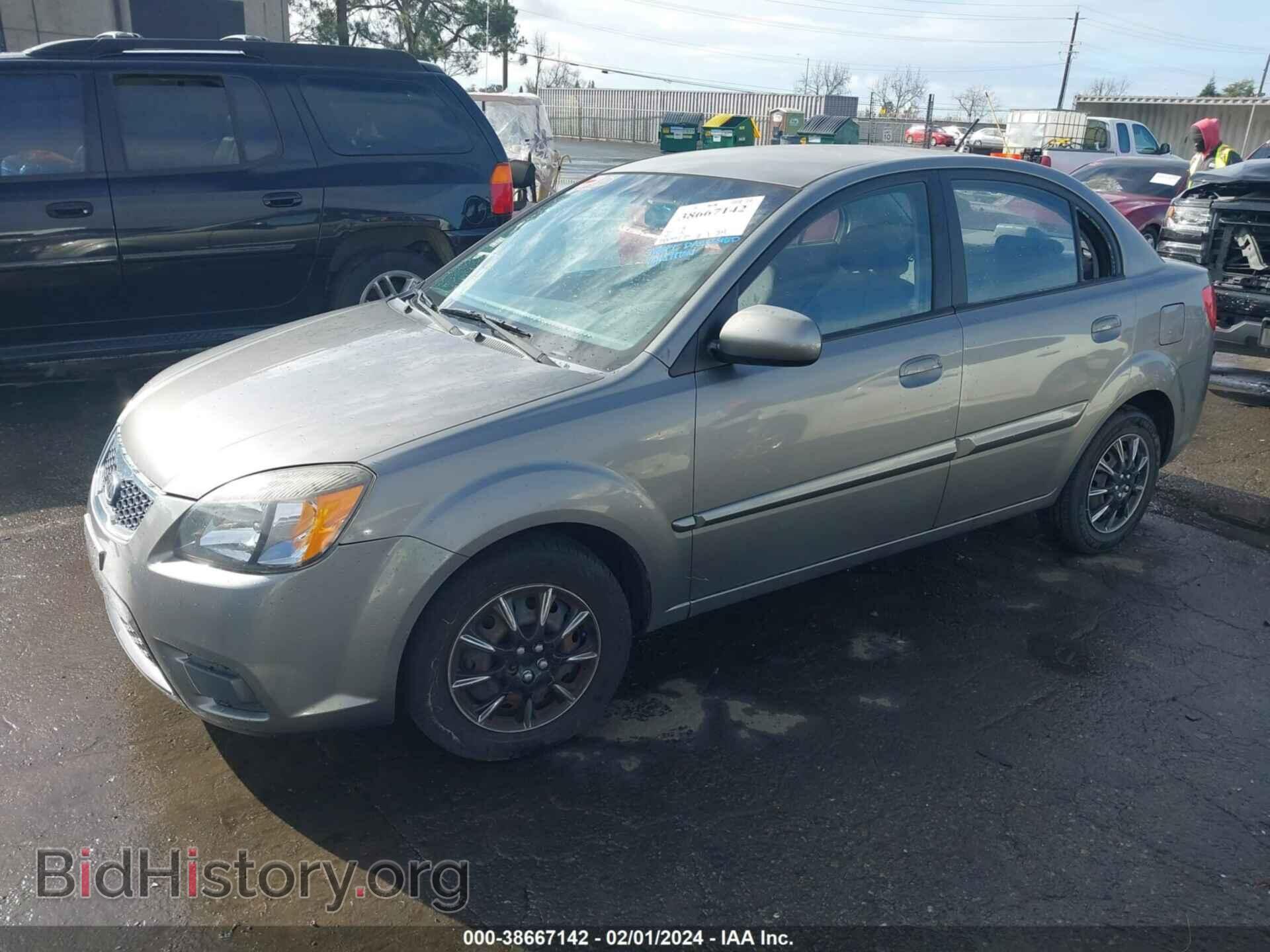 2011 KIA RIO - VIN: KNADH4A32B6955065 - Фото 2