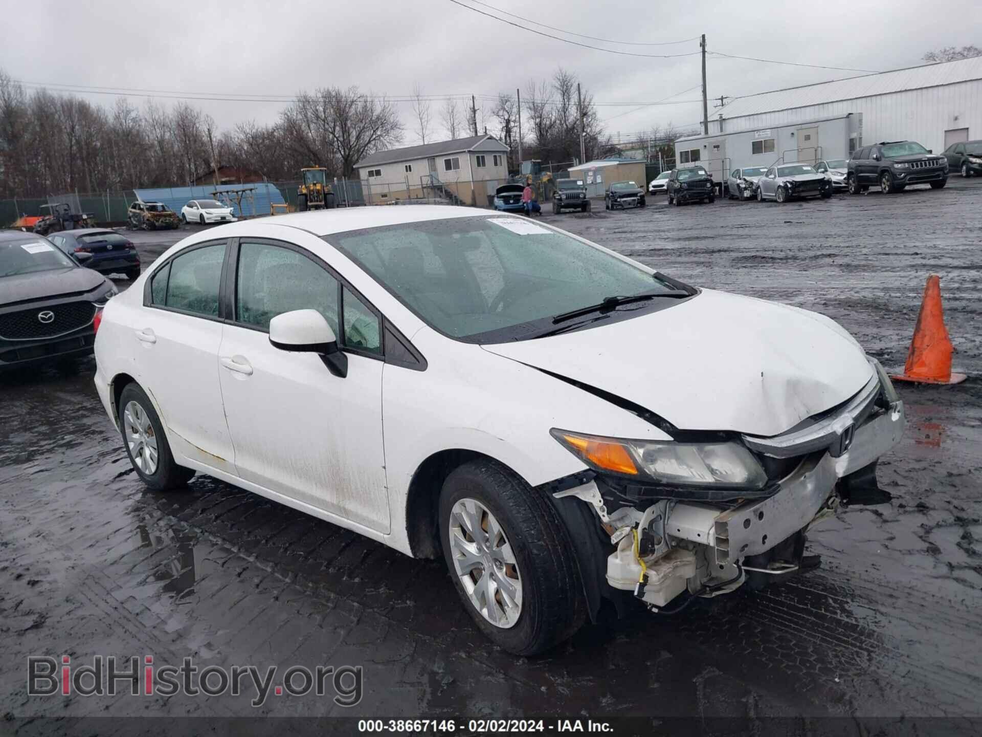 Фотография 2HGFB2F5XCH609729 - HONDA CIVIC 2012