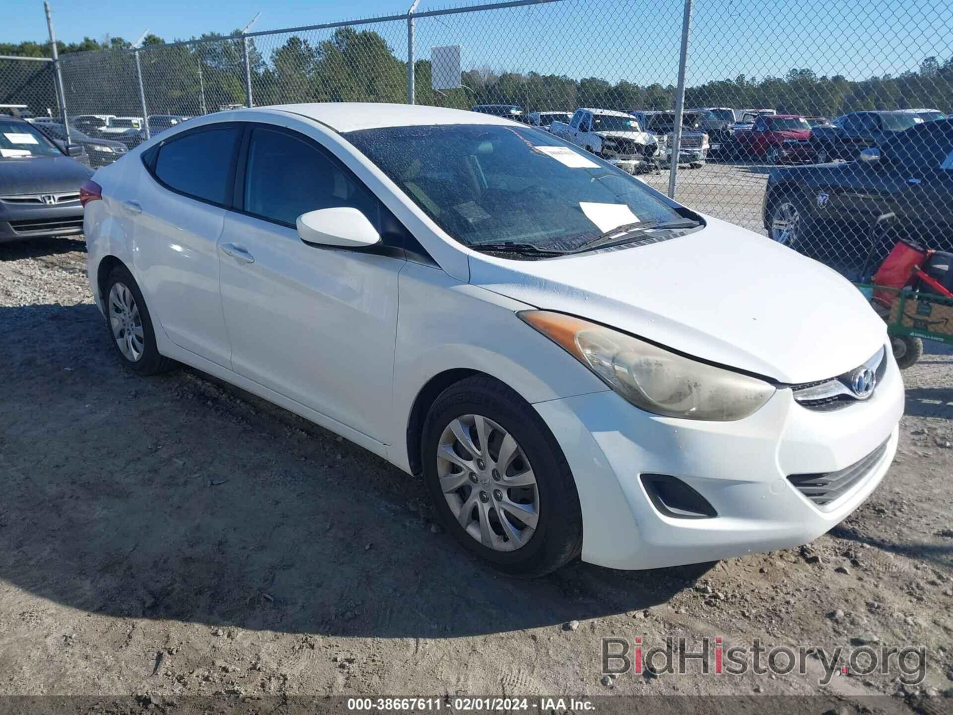 Photo 5NPDH4AE1BH029461 - HYUNDAI ELANTRA 2011