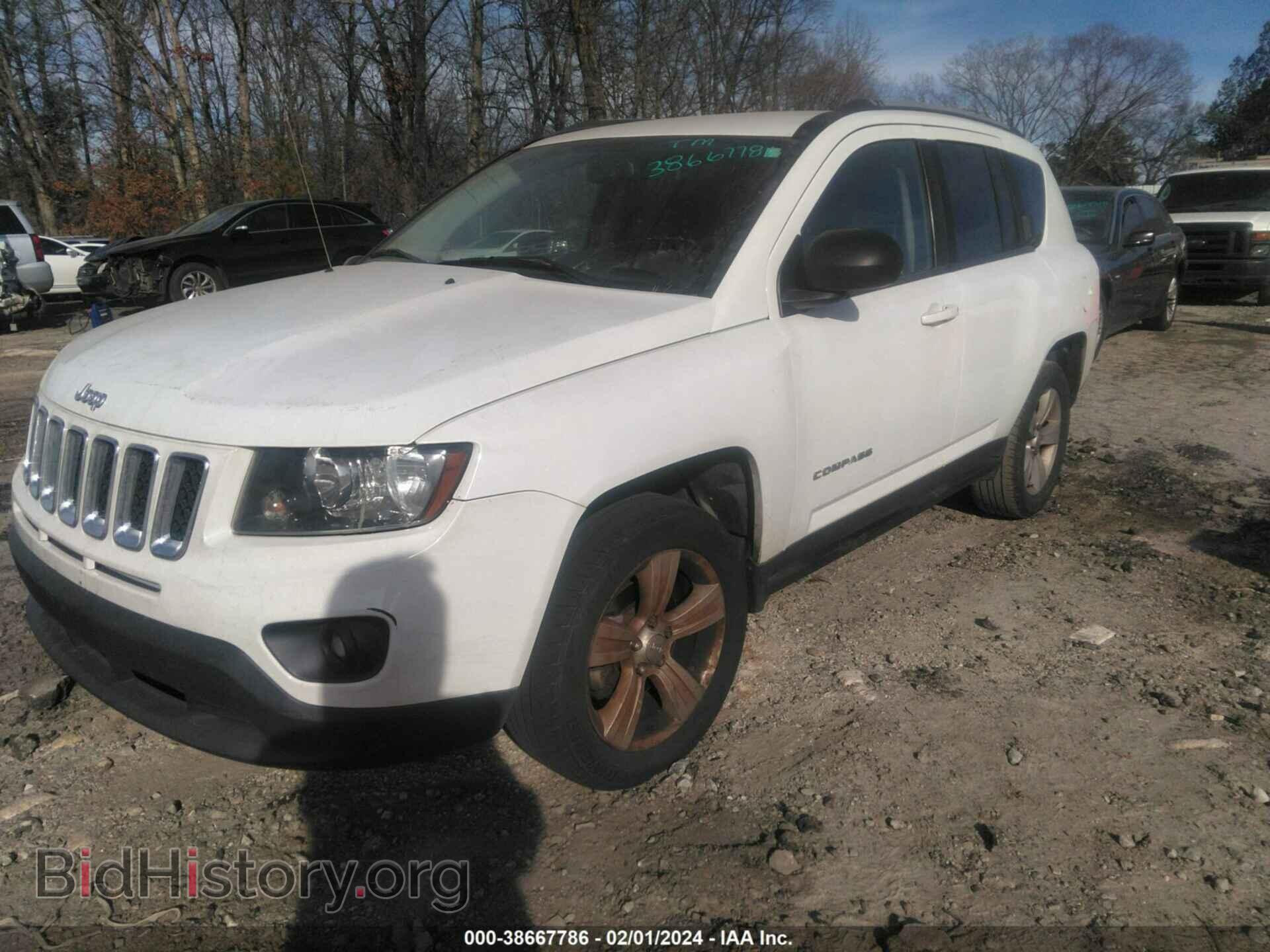 2017 JEEP COMPASS - VIN: 1C4NJDBB6HD144116 - Фото 2