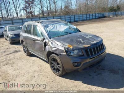 2015 Jeep COMPASS Sport, серый — VIN 1C4NJDBB3FD396676, IAAI