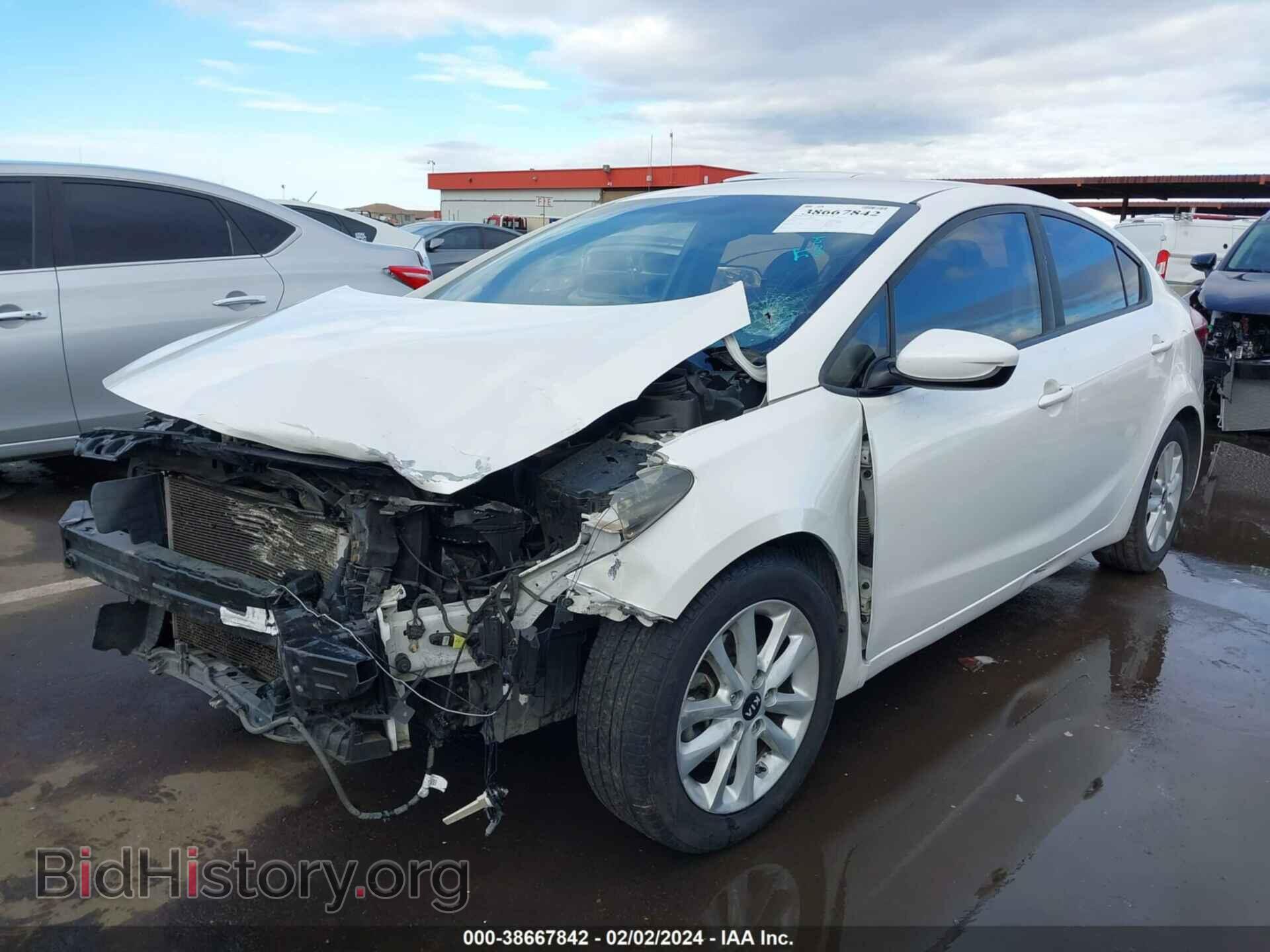 2017 KIA FORTE - VIN: 3KPFL4A74HE048852 - Фото 2
