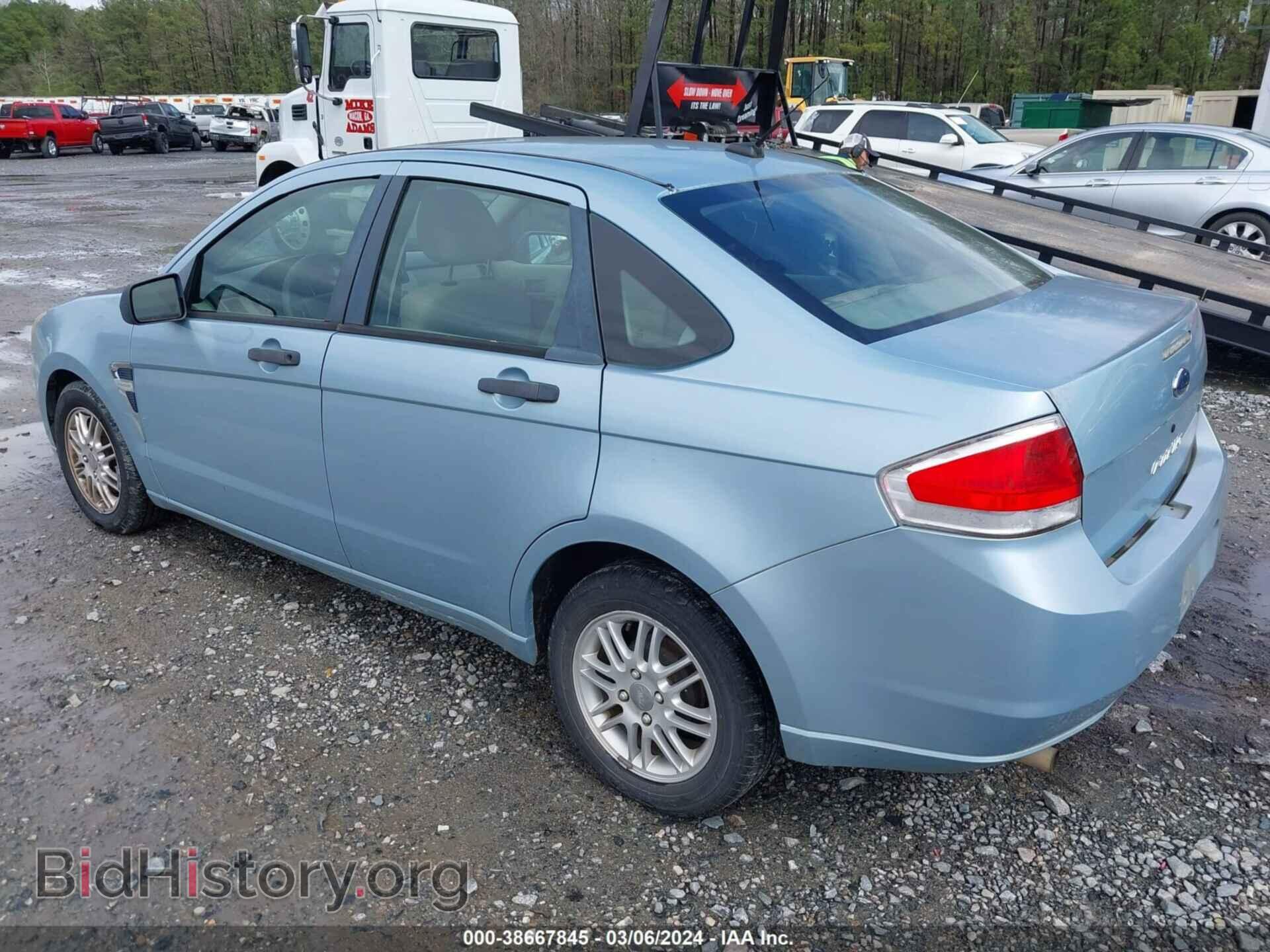 2008 FORD FOCUS - VIN: 1FAHP35N98W236701 - Фото 3