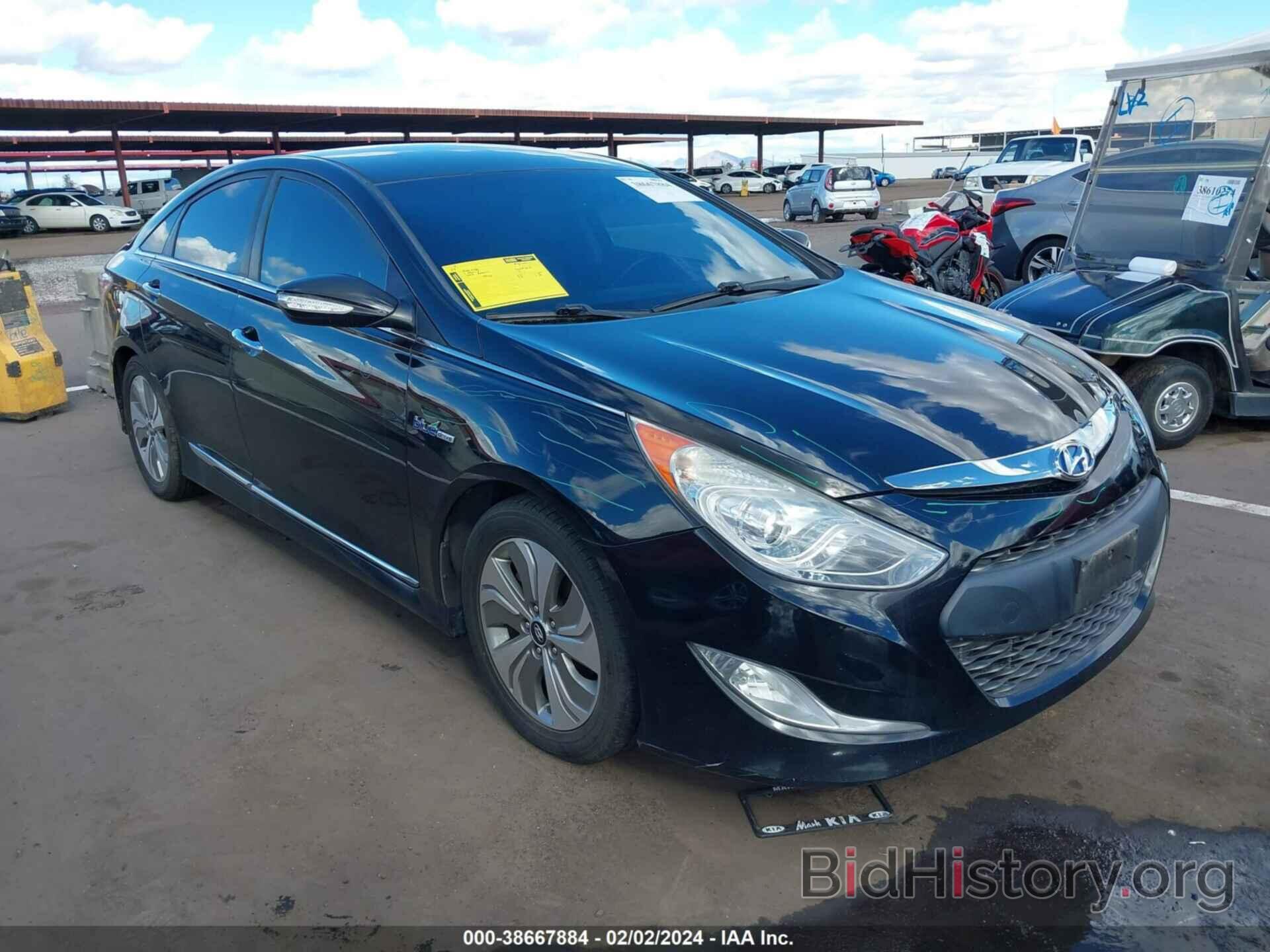 Photo KMHEC4A44DA101298 - HYUNDAI SONATA HYBRID 2013