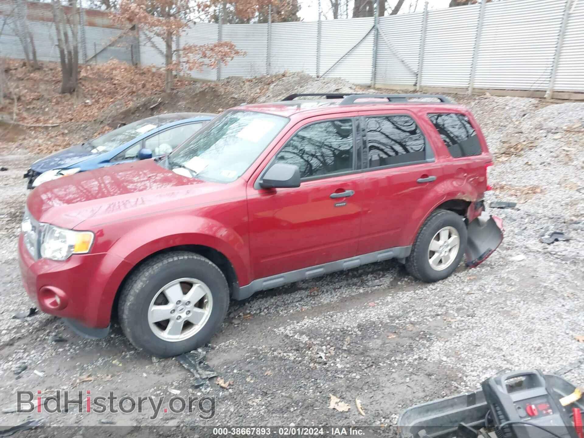 2012 FORD ESCAPE - VIN: 1FMCU9DG1CKB00397 - Фото 2