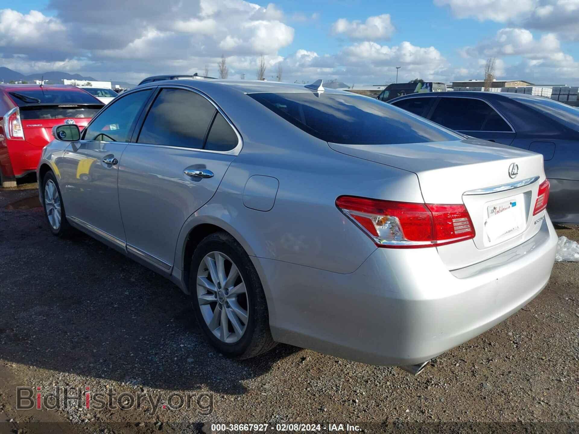 2012 LEXUS ES 350 - VIN: JTHBK1EG7C2483394 - Фото 3