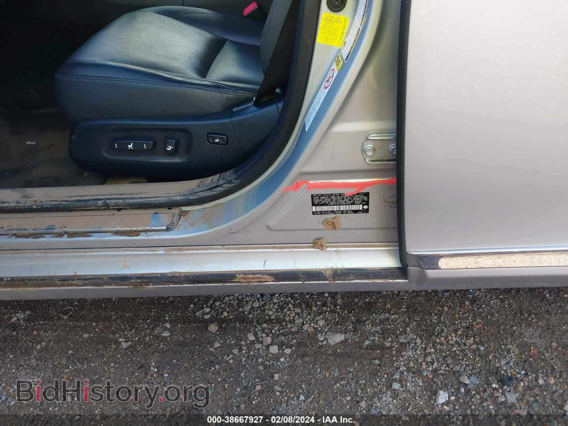 2012 LEXUS ES 350 - VIN: JTHBK1EG7C2483394 - Фото 6