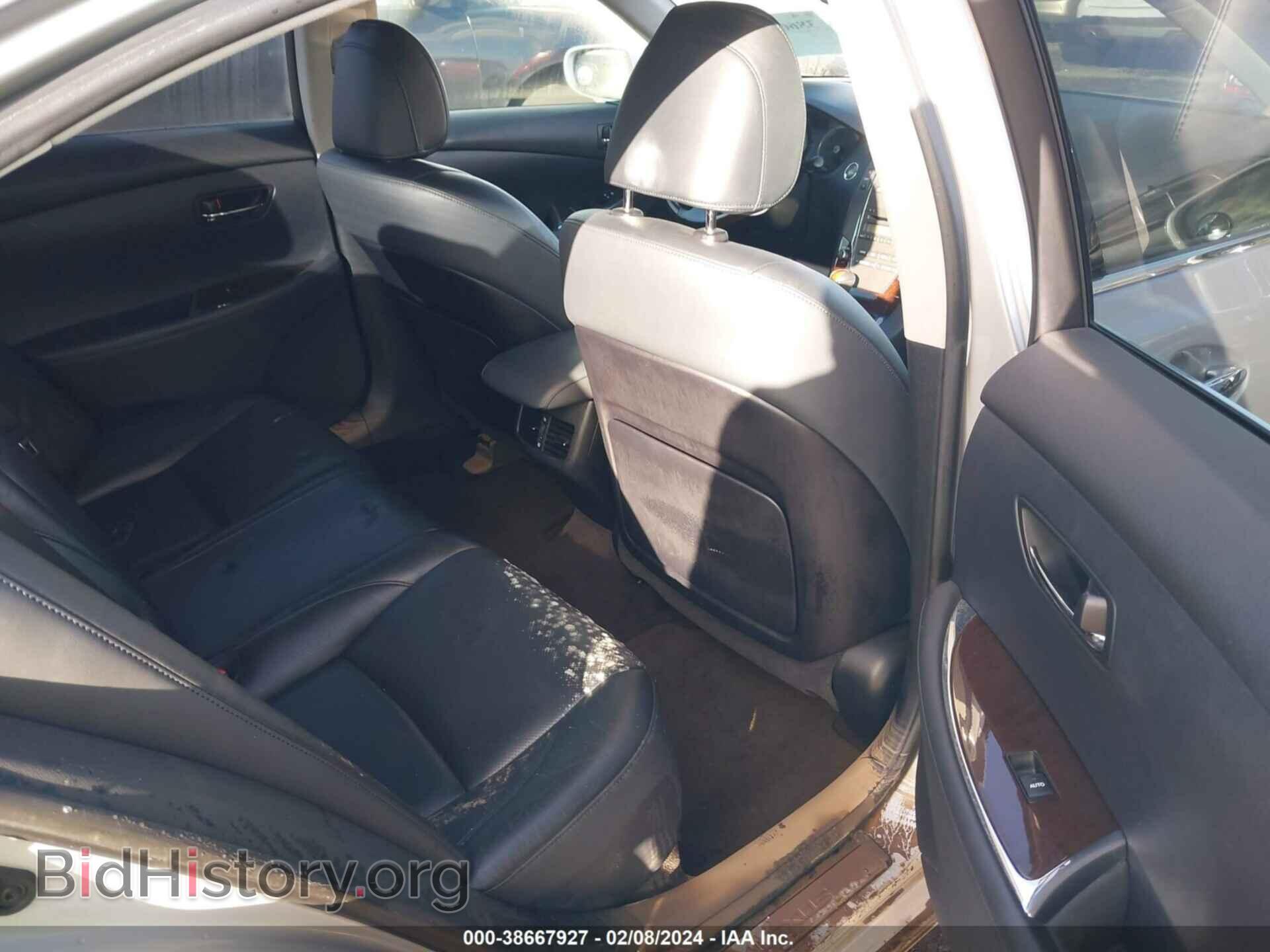2012 LEXUS ES 350 - VIN: JTHBK1EG7C2483394 - Фото 8
