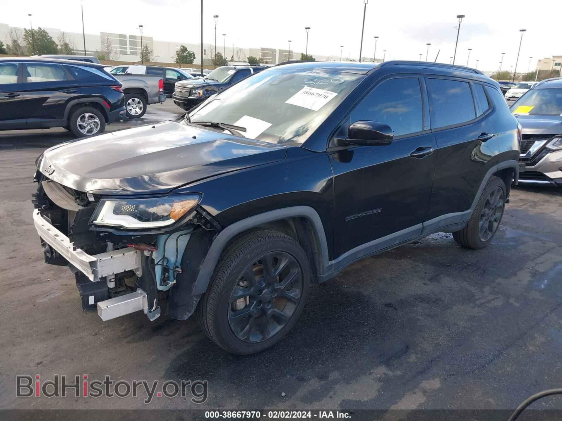 2019 JEEP COMPASS - VIN: 3C4NJCCB0KT716095 - Фото 2