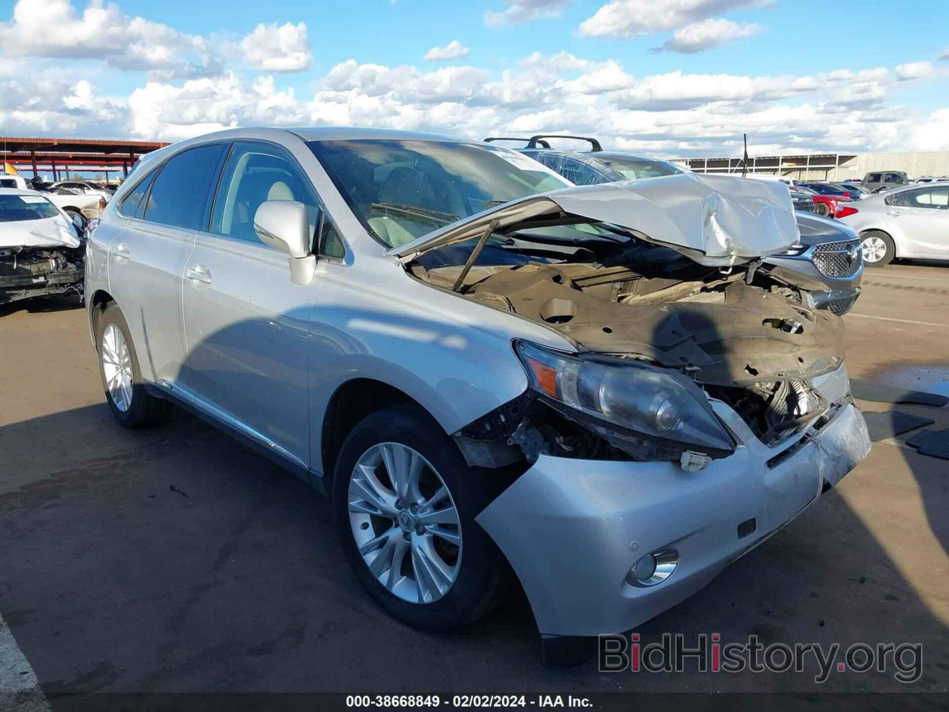 Photo JTJZB1BA1A2002694 - LEXUS RX 450H 2010