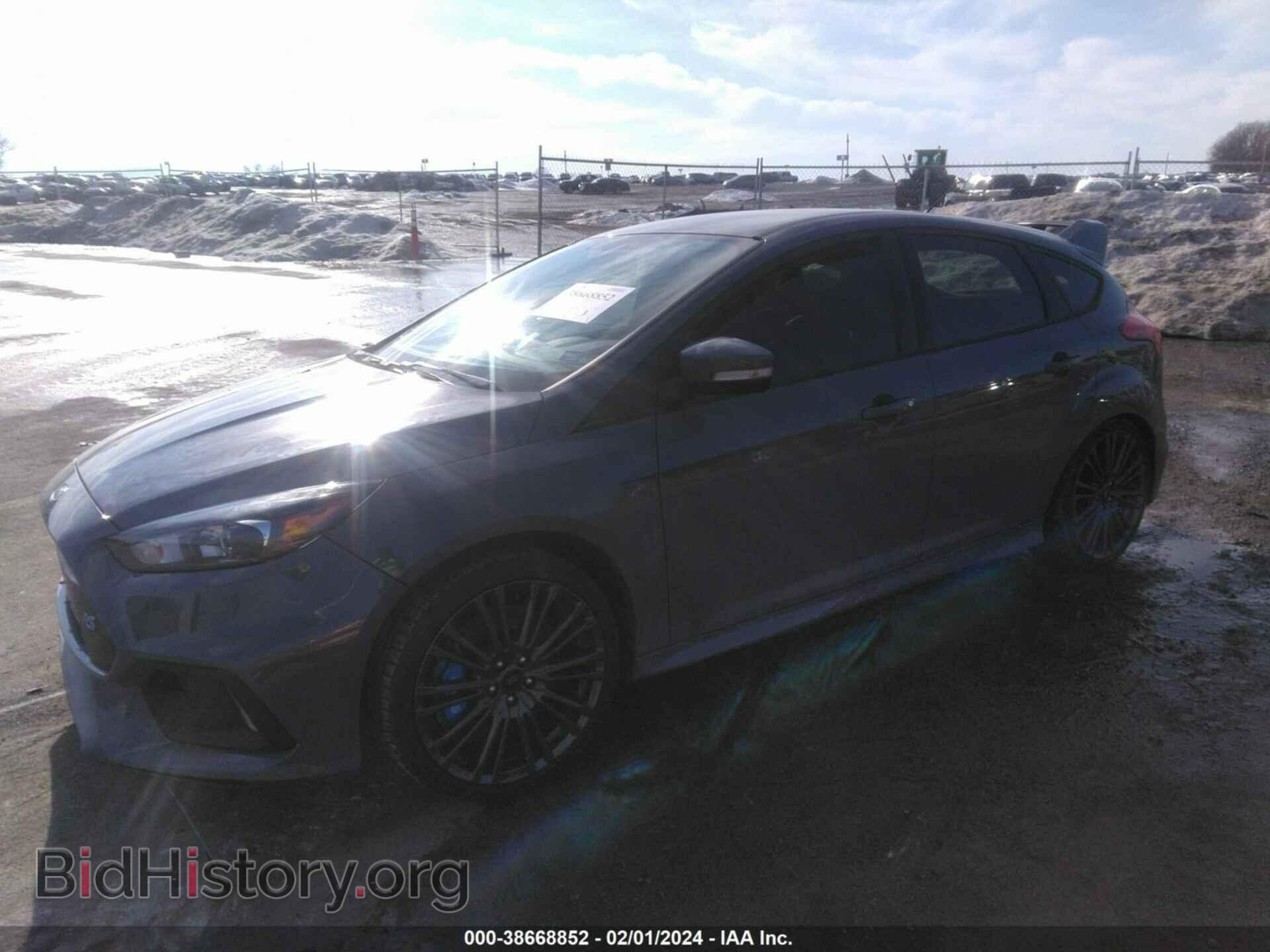 2017 FORD FOCUS RS - VIN: WF0DP3THXH4123029 - Фото 2