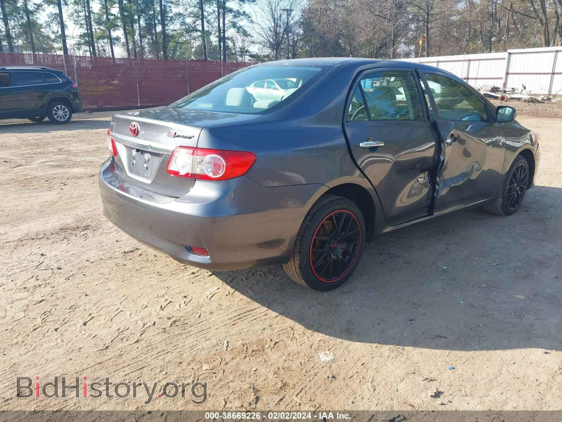 2013 TOYOTA COROLLA - VIN: 5YFBU4EE6DP204192 - Фото 4