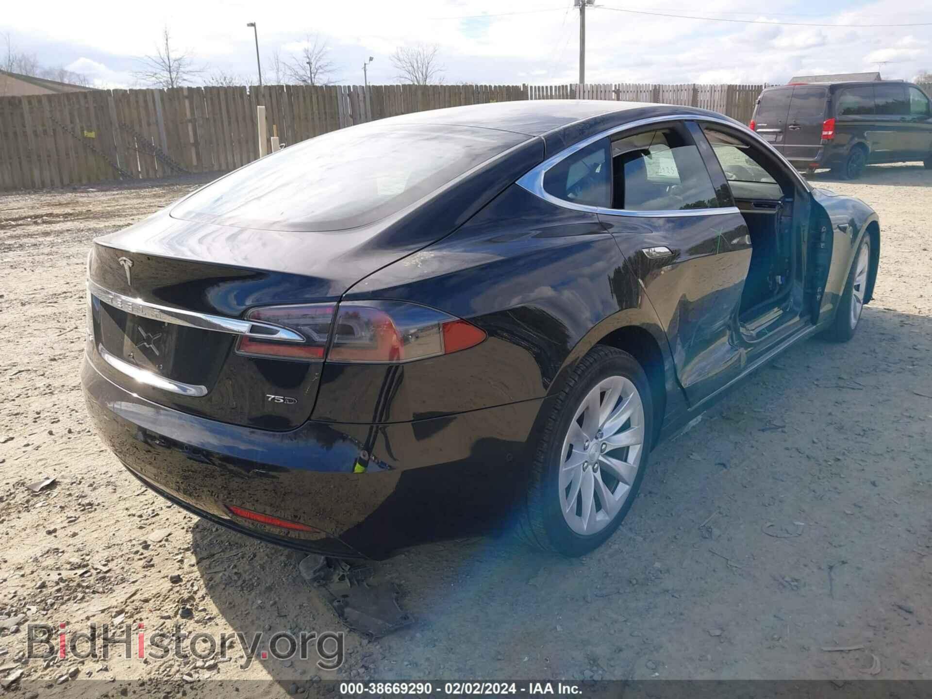 2017 TESLA MODEL S - VIN: 5YJSA1E24HF193336 - Фото 4