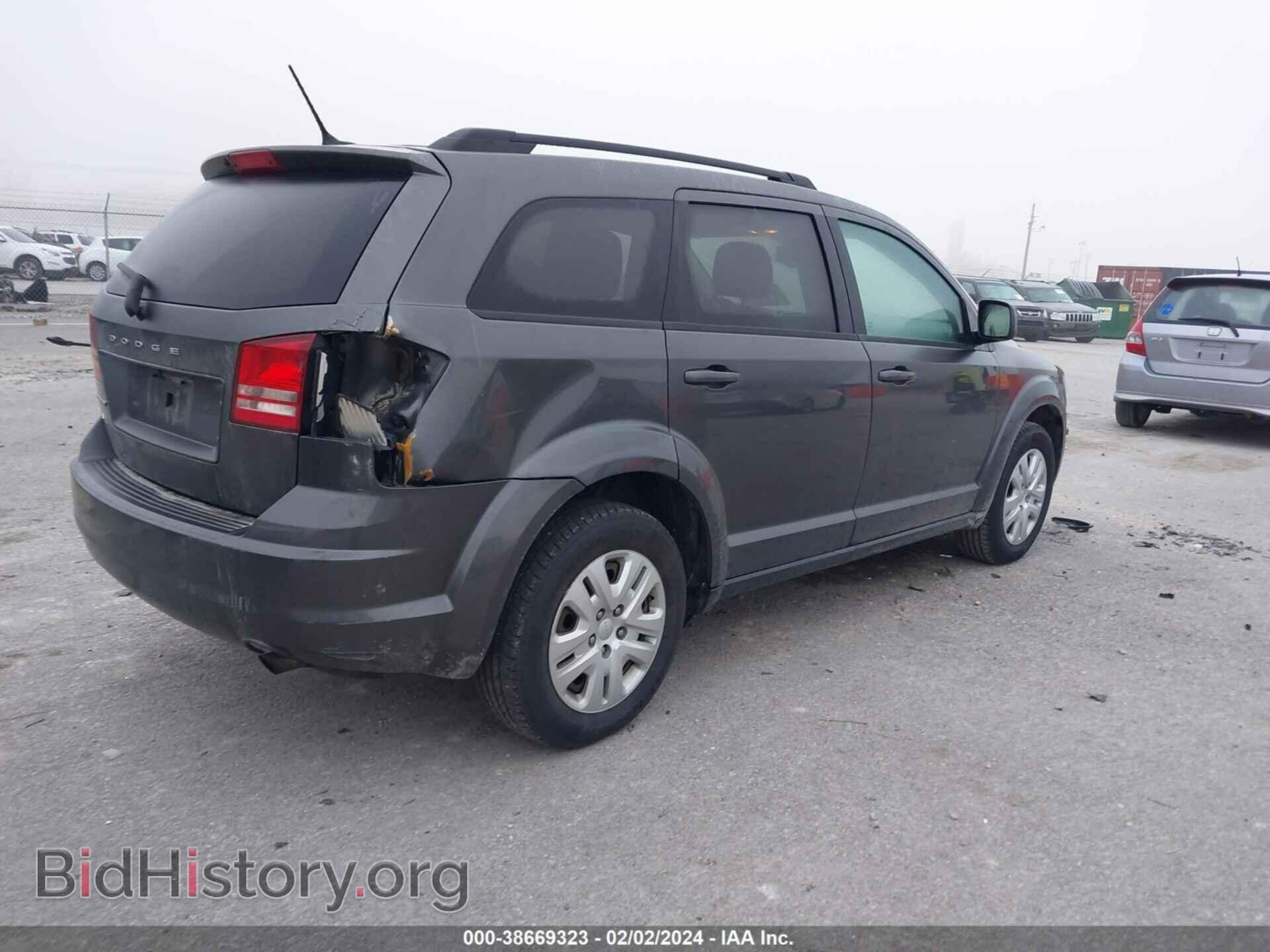 2016 DODGE JOURNEY - VIN: 3C4PDCAB9GT234347 - Фото 4