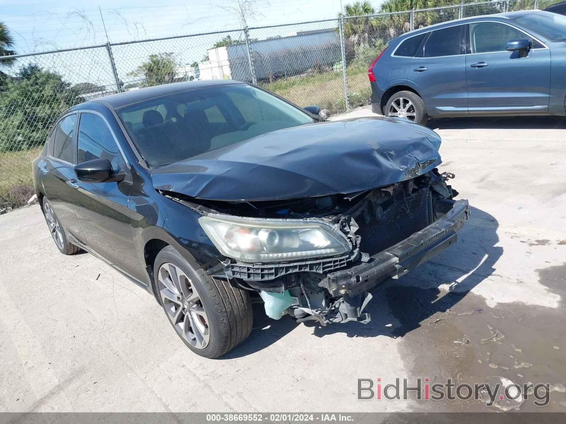 Photo 1HGCR2F50FA236945 - HONDA ACCORD 2015