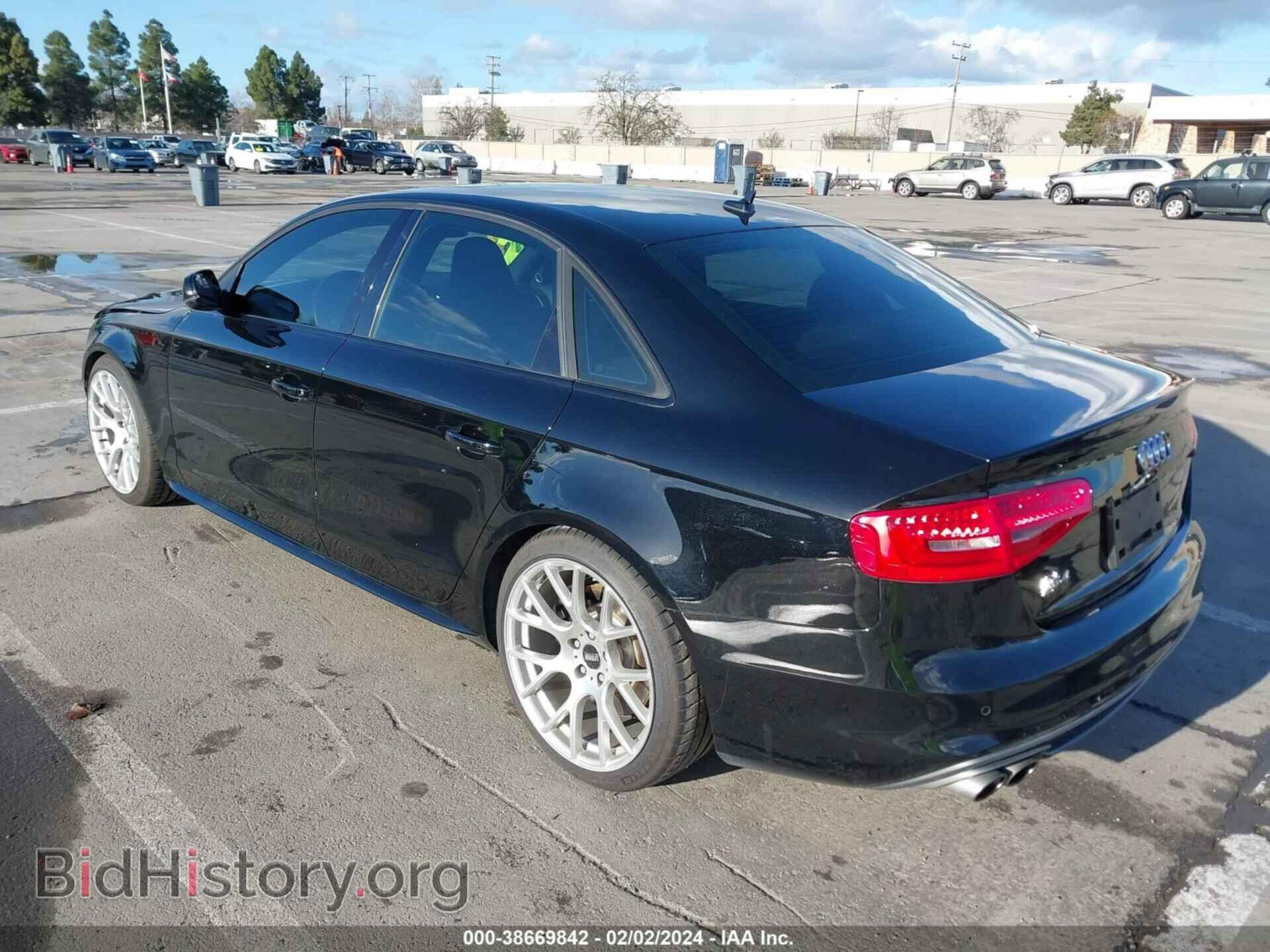 2014 AUDI S4 - VIN: WAUDGAFL8EA024260 - Фото 3