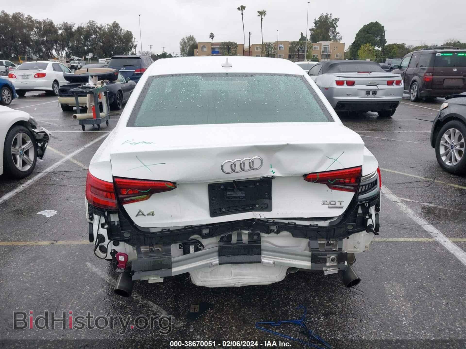 2017 AUDI A4 - VIN: WAUGMAF42HN042538 - Фото 6
