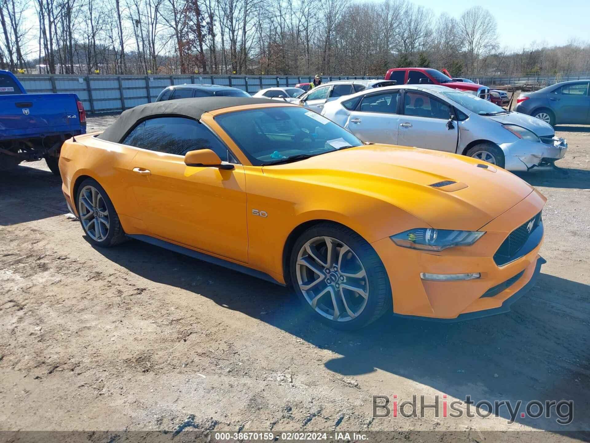 Photo 1FATP8FF3J5116922 - FORD MUSTANG 2018
