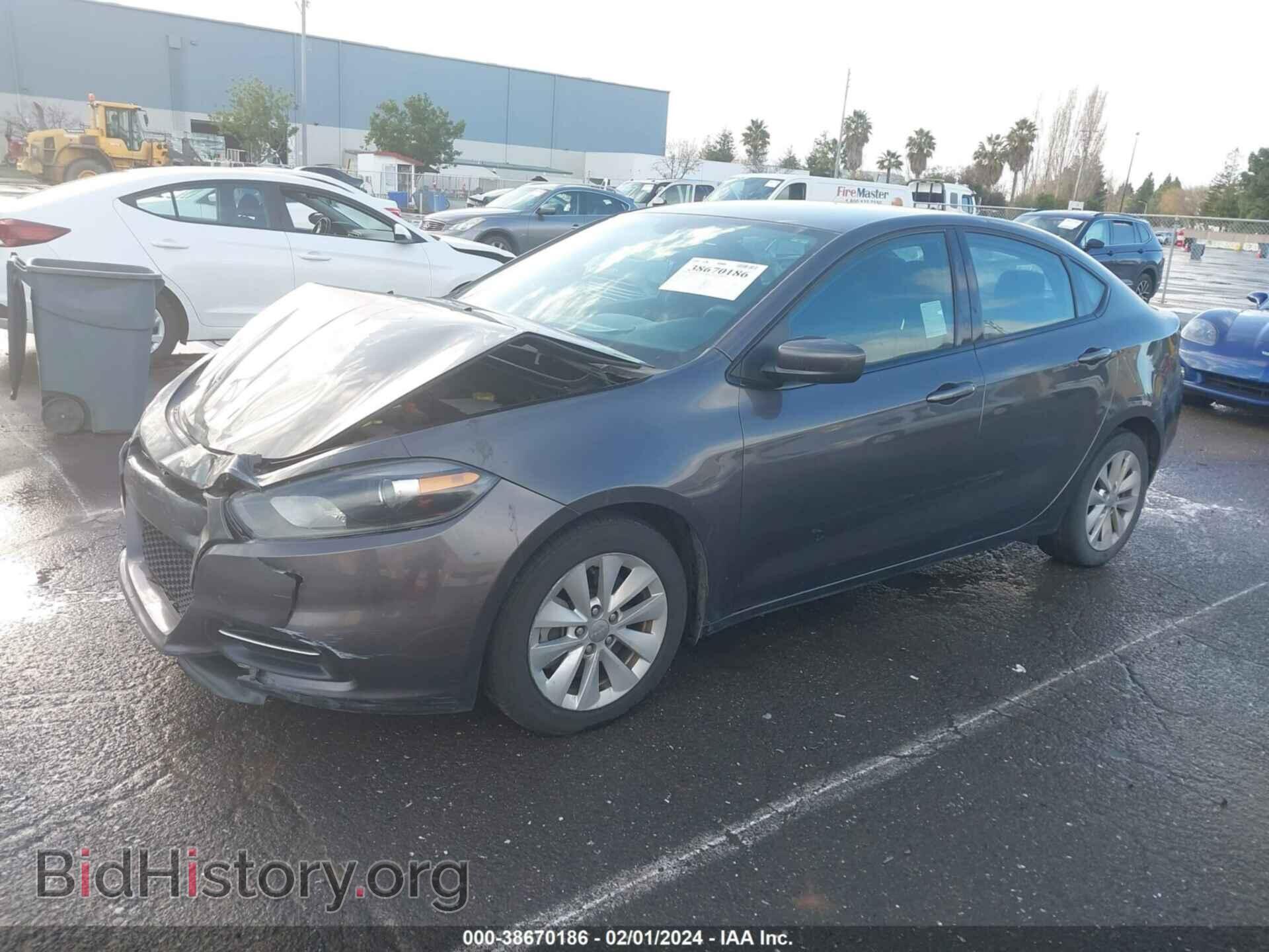 2014 DODGE DART - VIN: 1C3CDFBB4ED797621 - Фото 2
