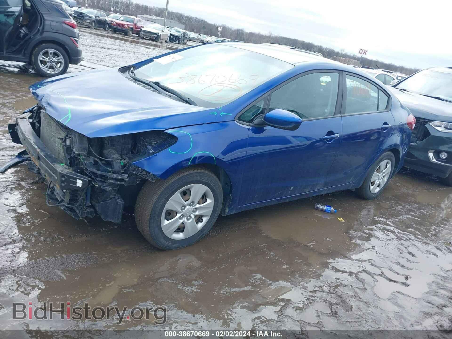 2017 KIA FORTE - VIN: 3KPFK4A71HE142657 - Фото 2