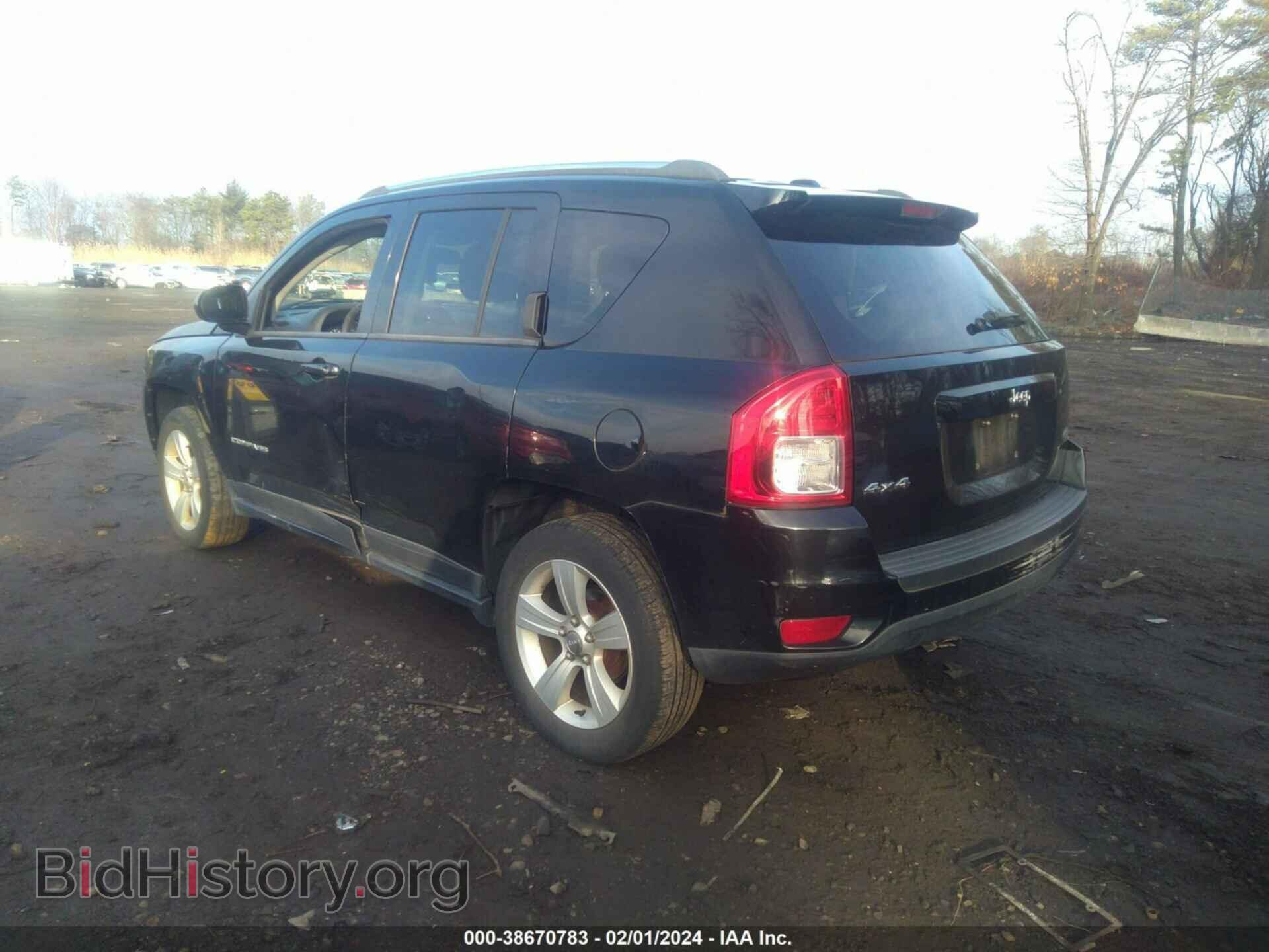 2013 JEEP COMPASS - VIN: 1C4NJDEB8DD217573 - Фото 3