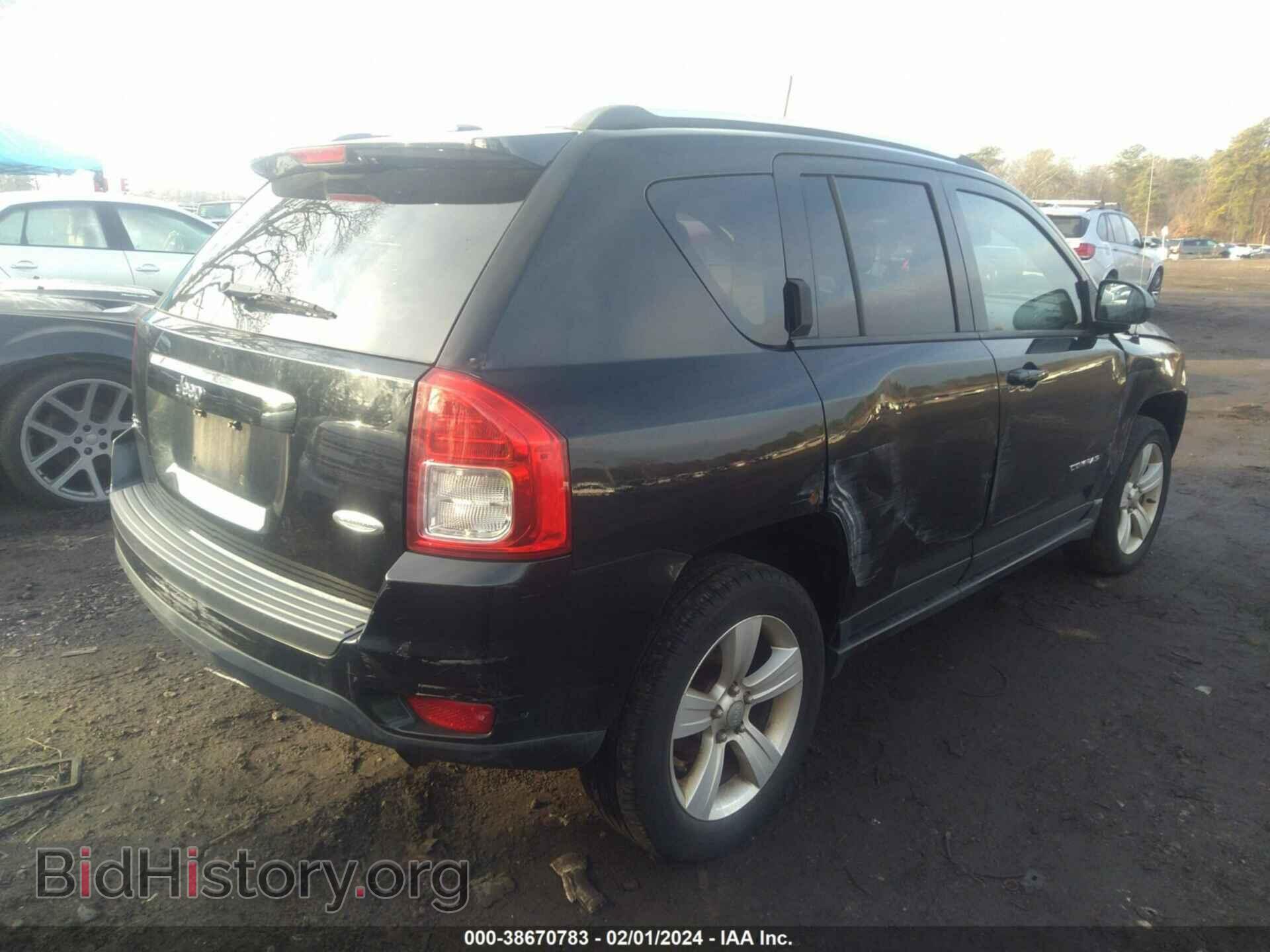 2013 JEEP COMPASS - VIN: 1C4NJDEB8DD217573 - Фото 4